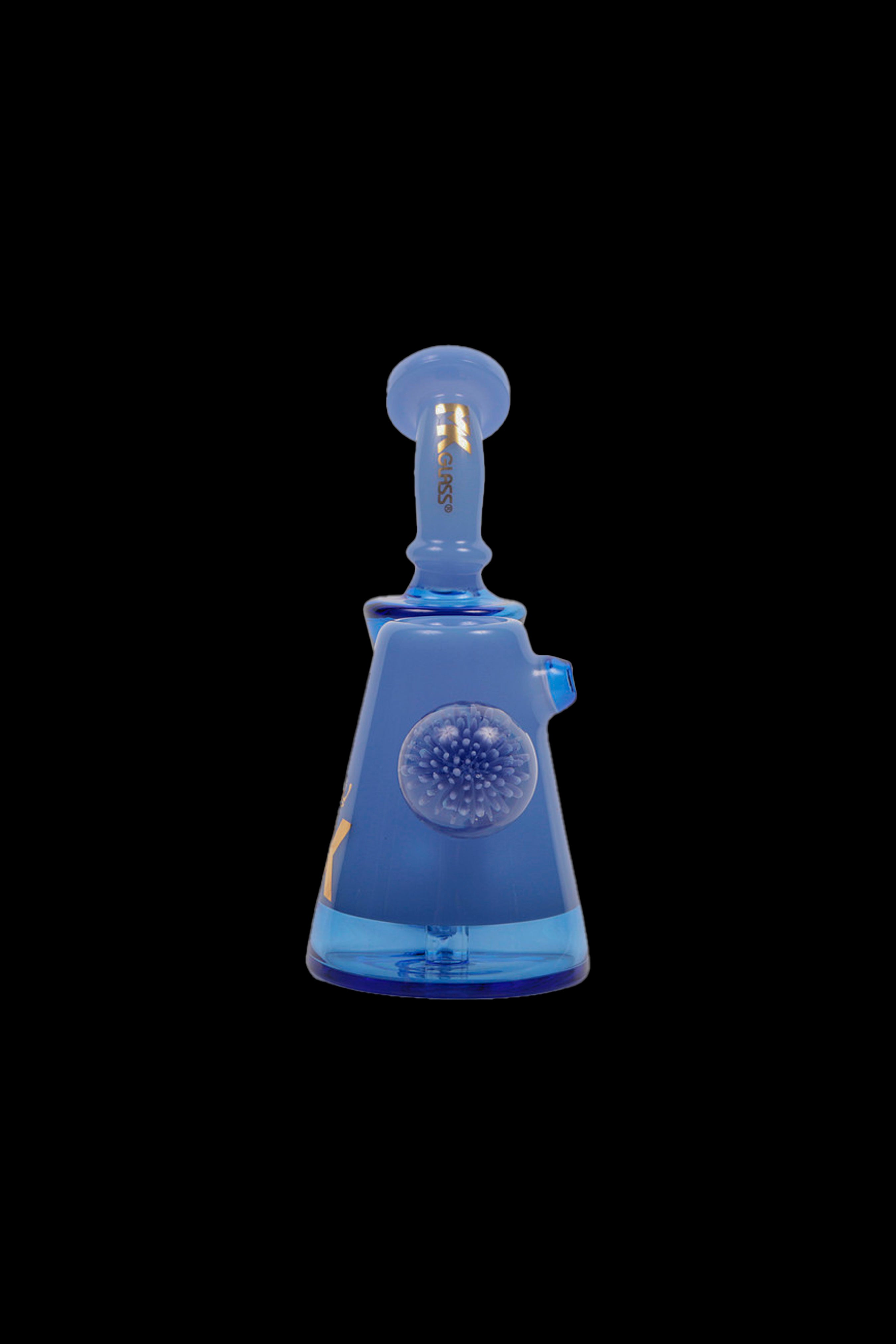 MK100 Glass Sky Bubbler - A Heavenly Smoking Experience
