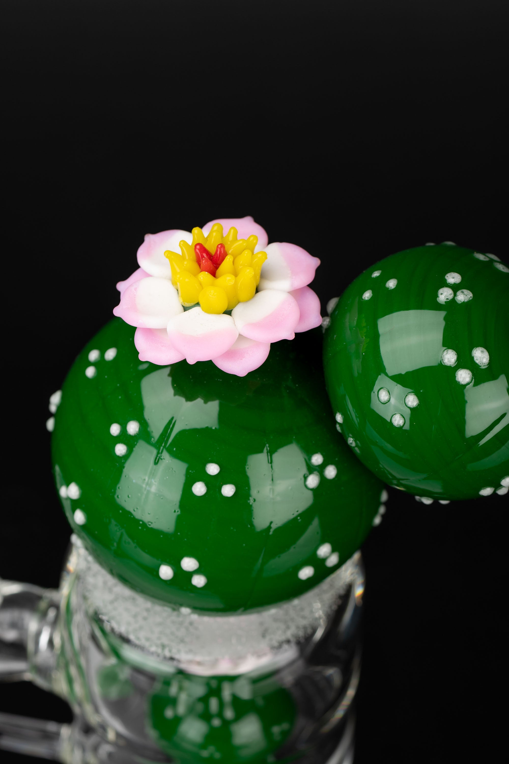Empire Glassworks Peyote Mini Rig - A Stunning Miniature Oil Rig