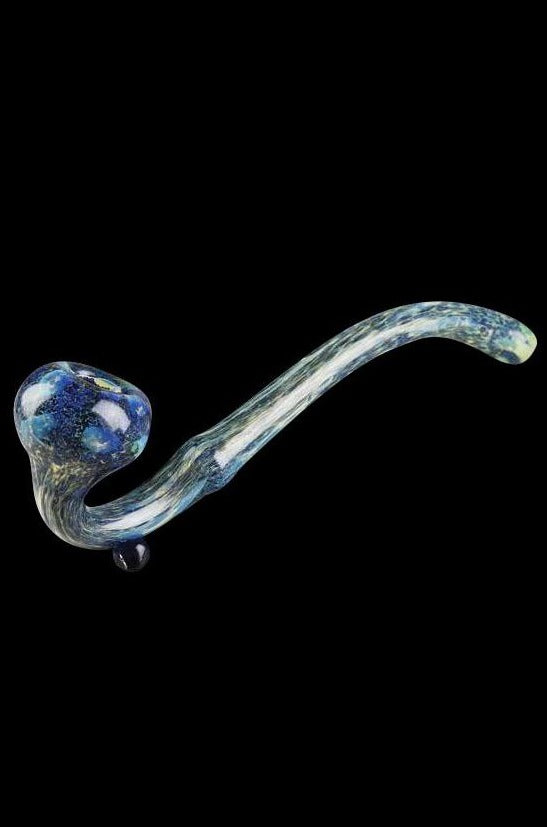 Exquisite Fumed Sherlock Glass Pipe - A Smoking Delight