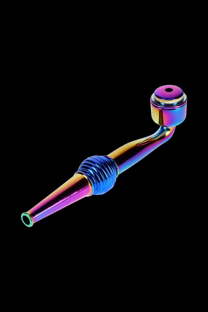 Grip-Friendly Metal Hand Pipe: A Simple Smoking Essential