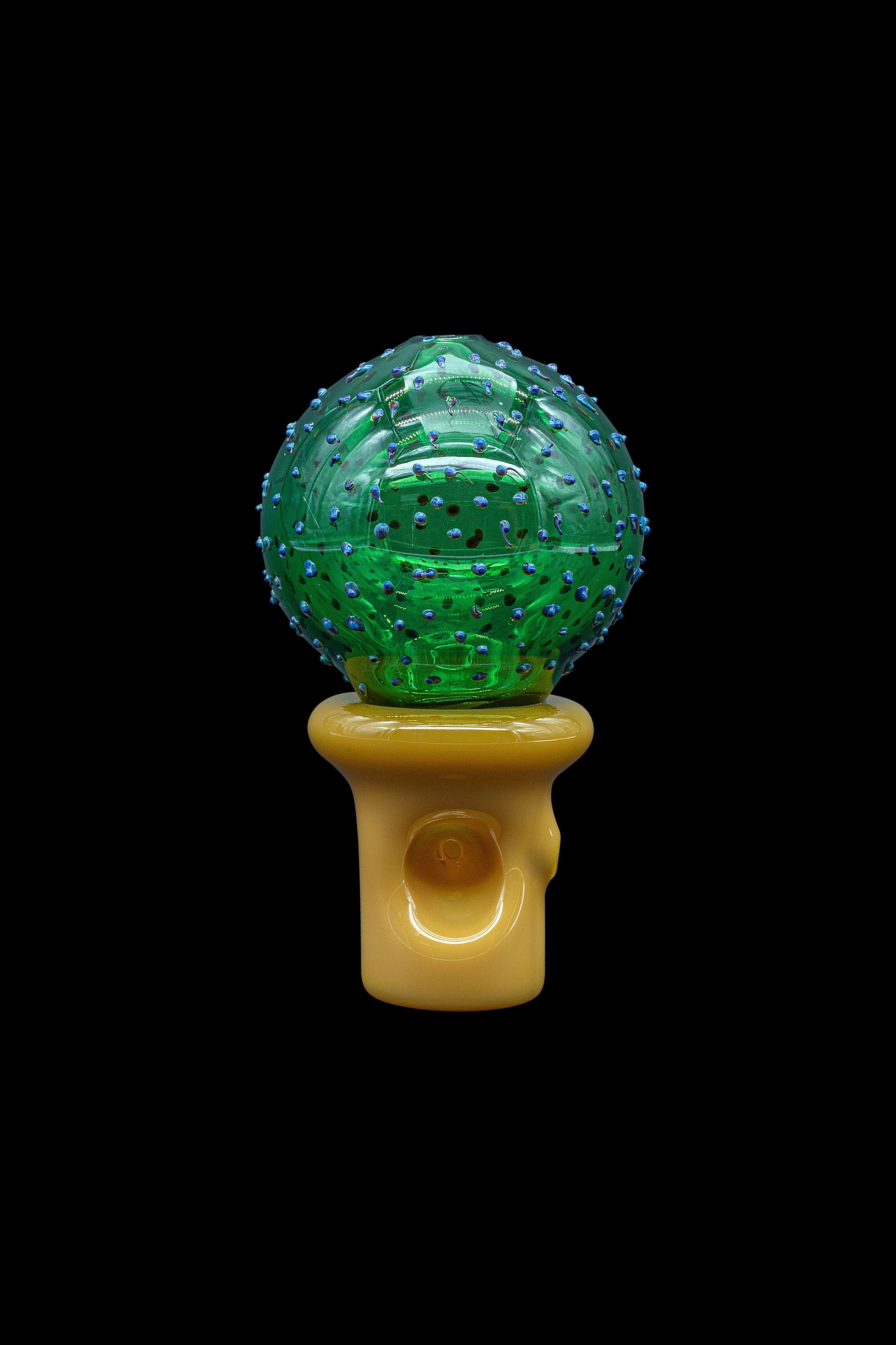 LA Pipes Peyote Cactus Glass Pipe - A Trippy Smoking Experience
