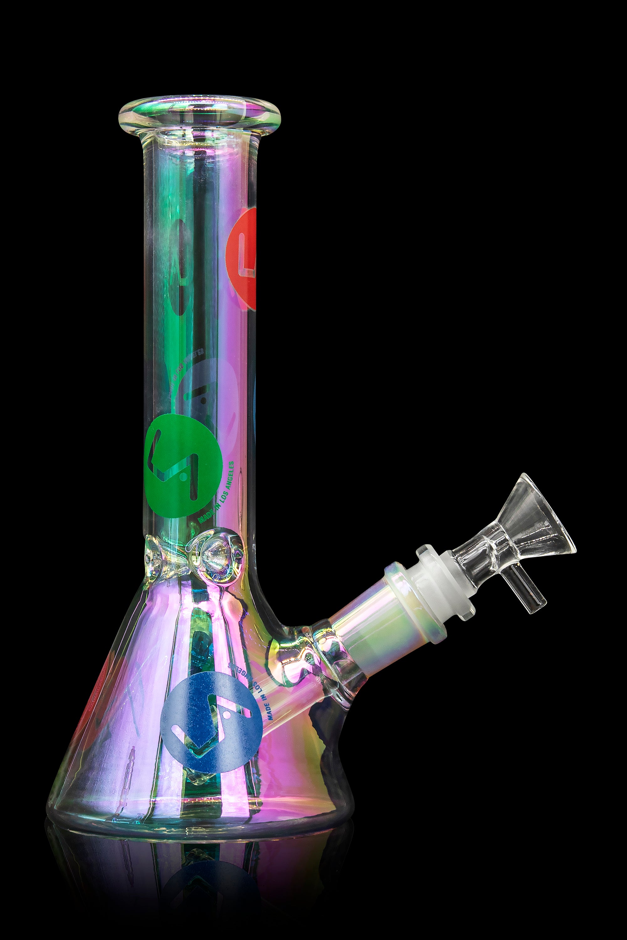 LA Pipes Limited Edition 8-Piece Iridescent Disco Beaker Set: A Groovy Retro Delight