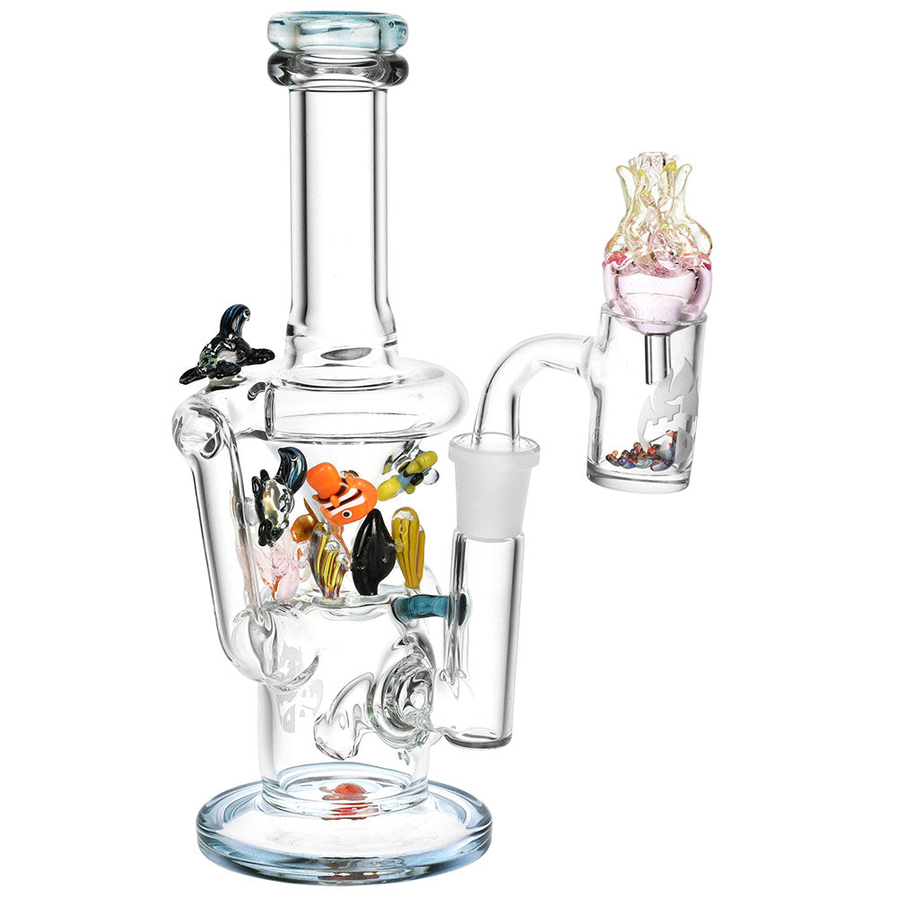 Empire Glassworks Enchanting Under the Sea Mini Recycler Rig