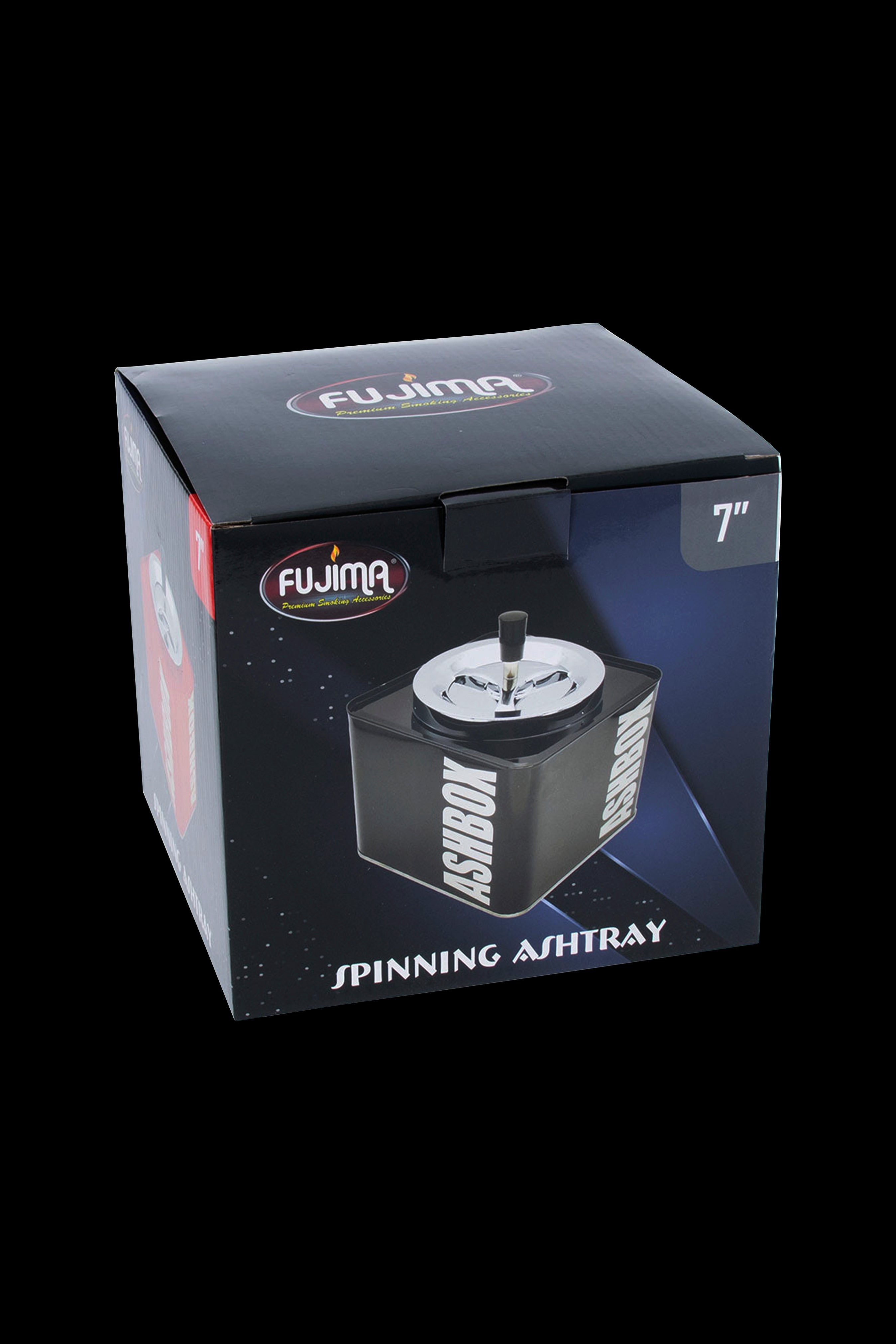 Fujima Stylish Metal Spinning Ashtray - Ashbox