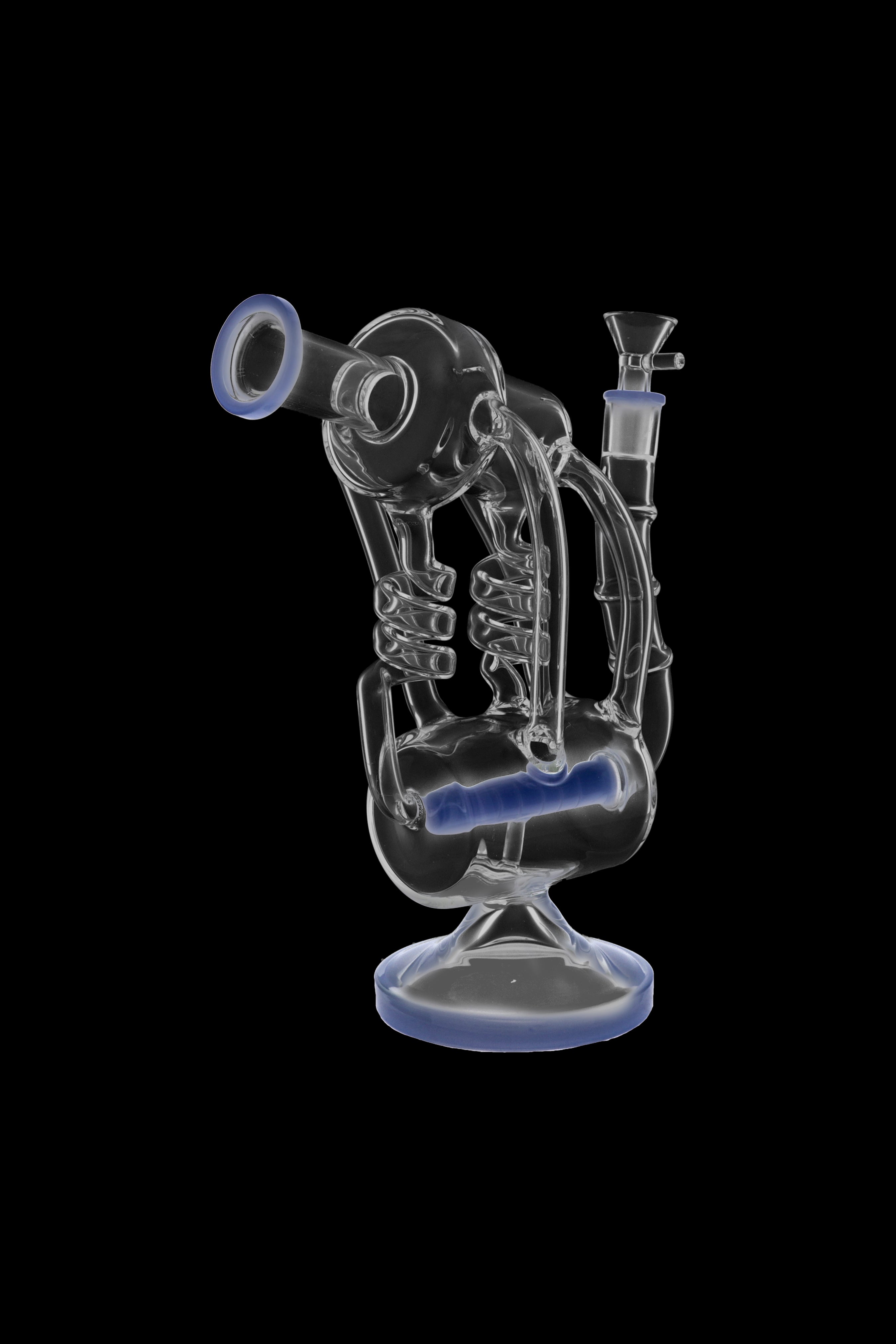 Stunning Inline Barrel Recycler Rig