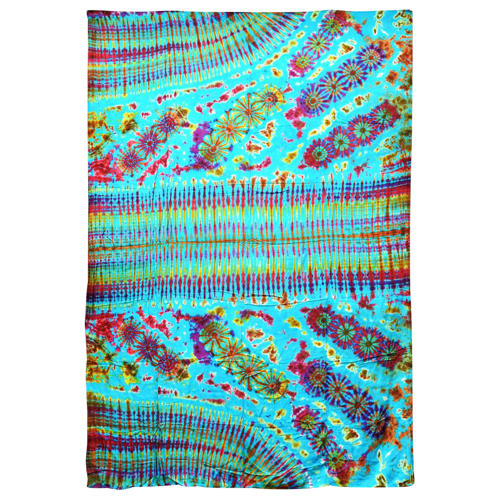 Stunning Psychedelic Tie - Dye Tapestry