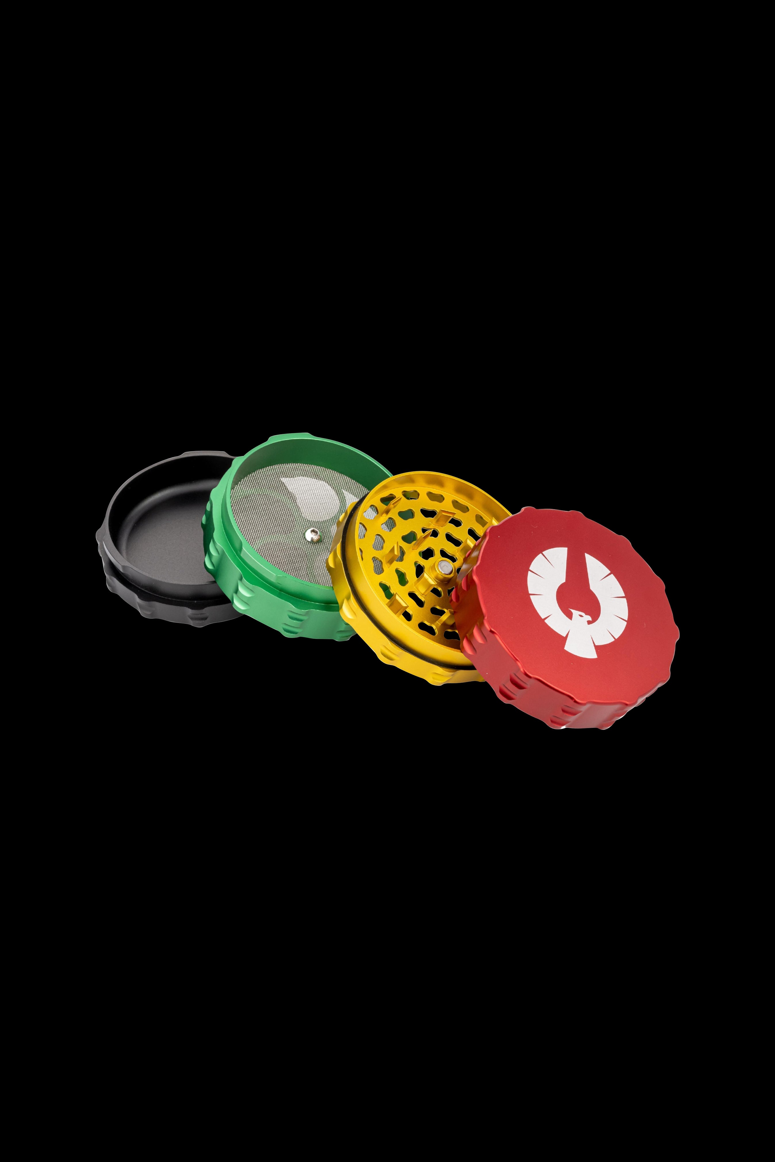 Phoenician 4-Piece Large Flat Top Grinder: The Ultimate Cannabis Companion
