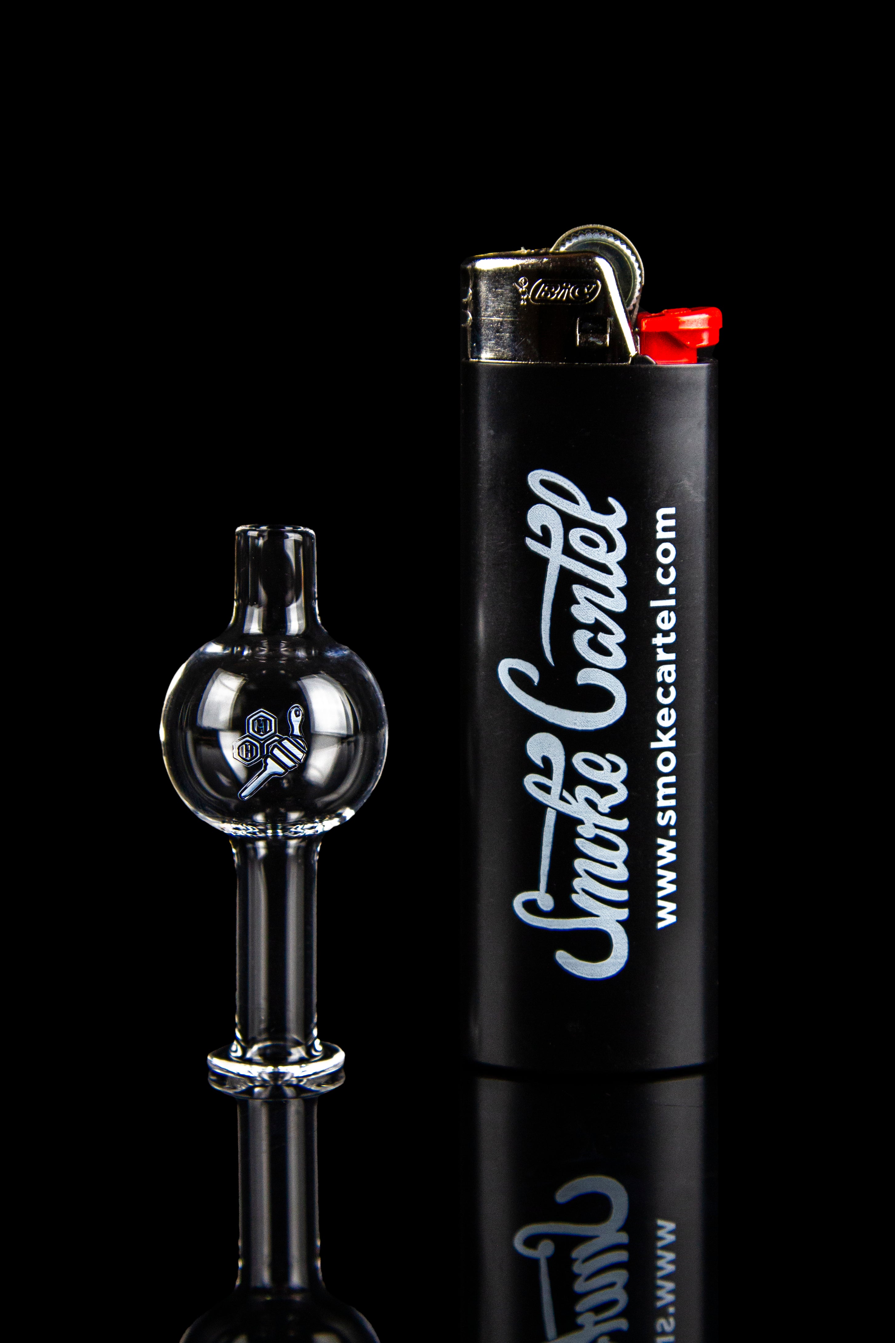 Honeybee Herb's Stunning Quartz Bubble Carb Cap
