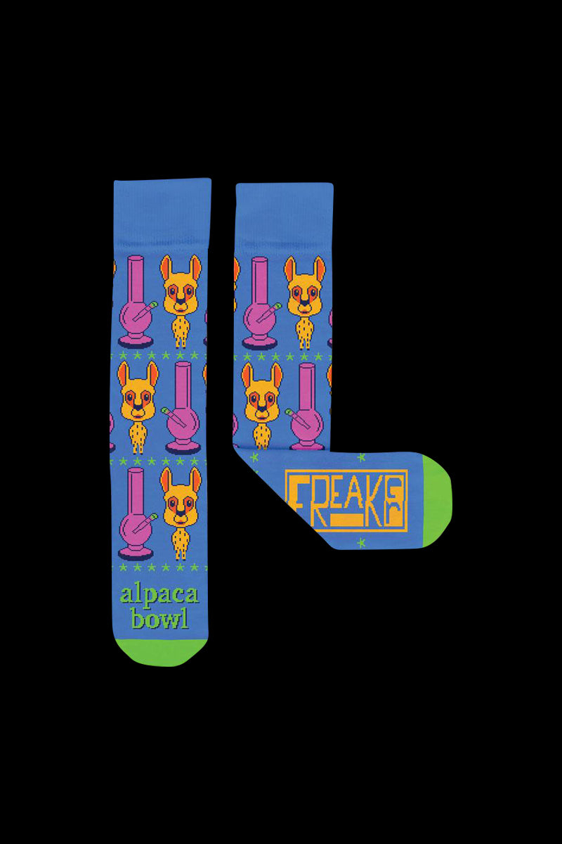 Freaker 420 Themed Socks - Fun and Colorful Footwear
