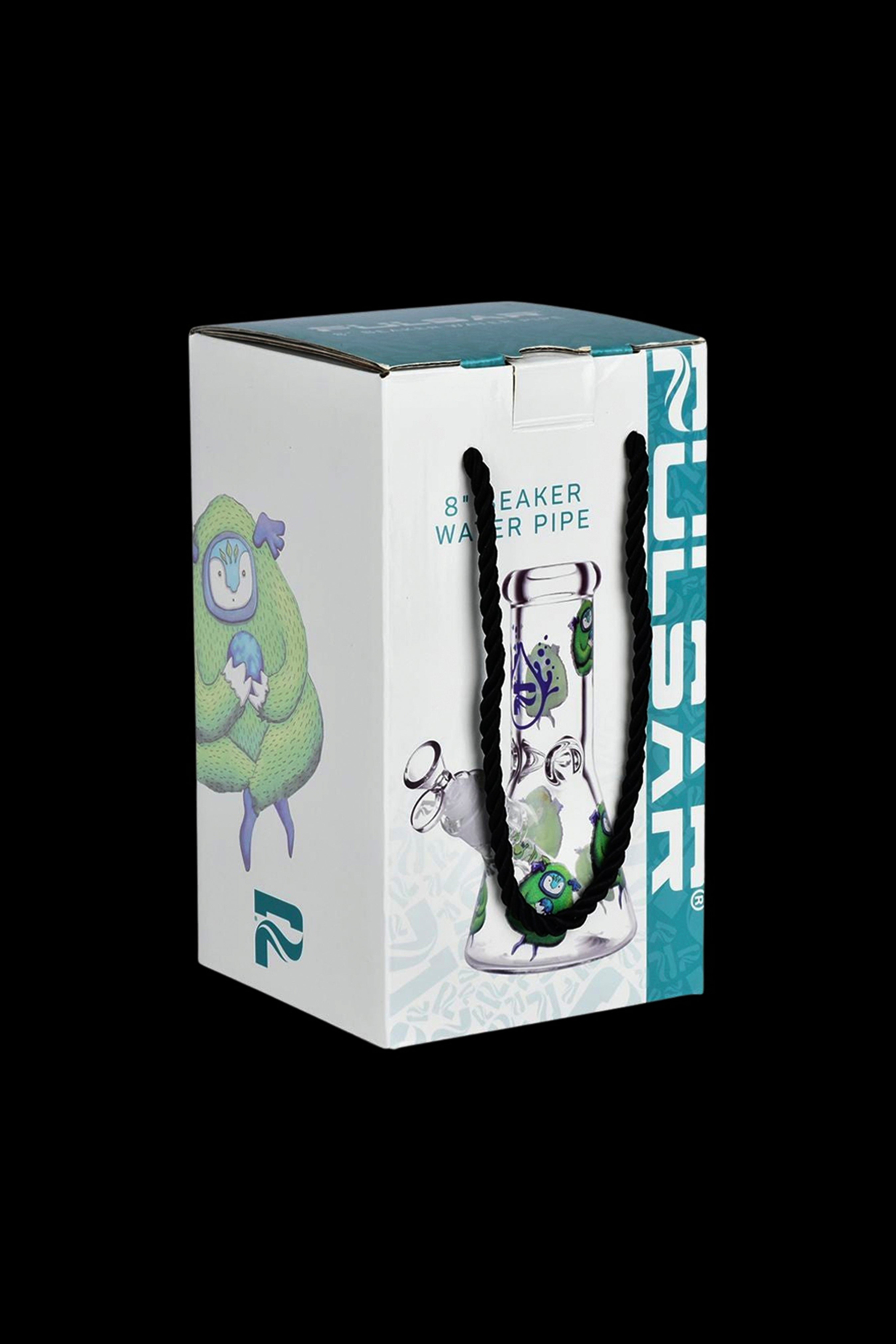Pulsar's Stunning 'Remembering How To Listen' Design Series Glass Beaker Water Pipe