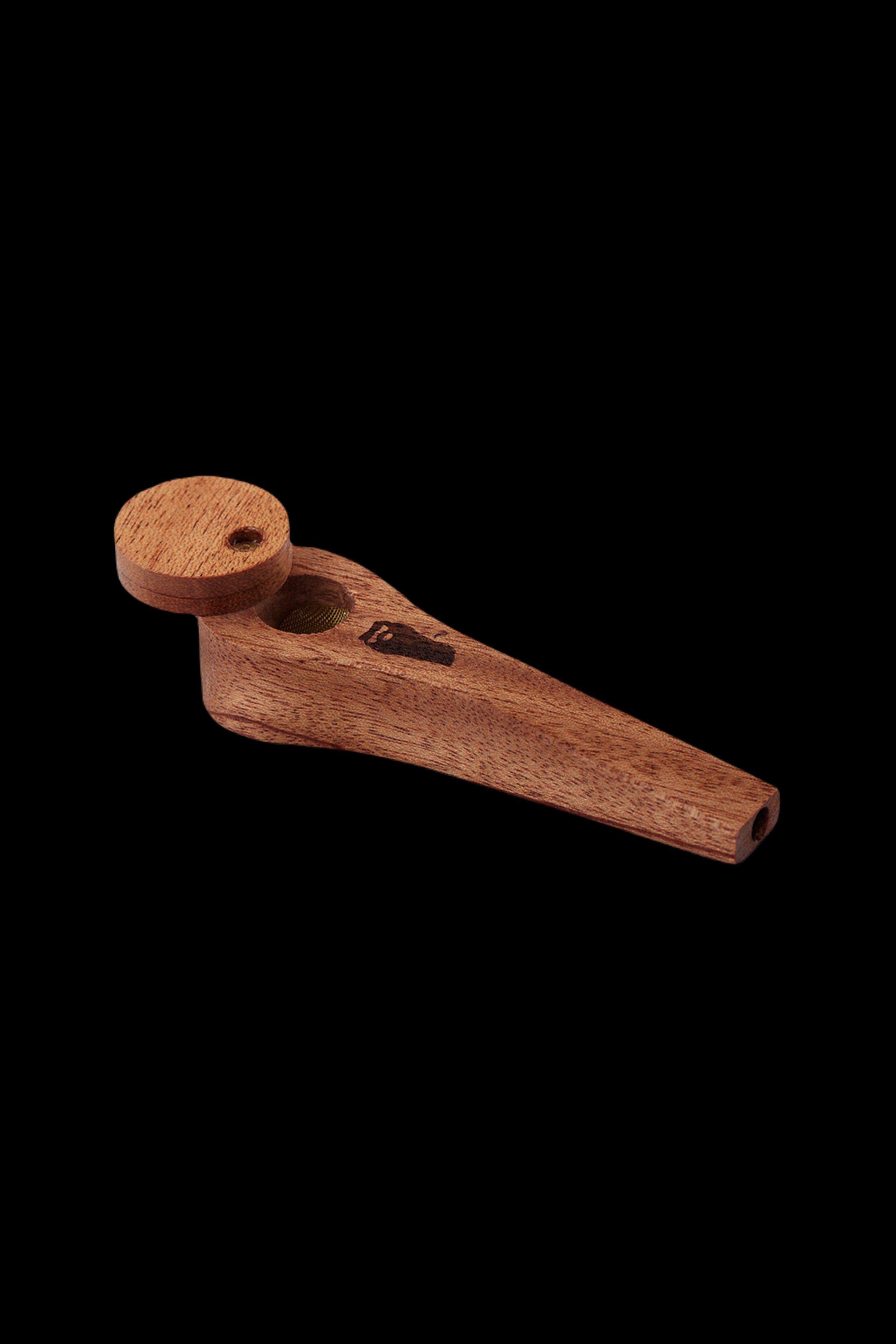 Exquisite Bearded Smoking Pipe with Secure Lid