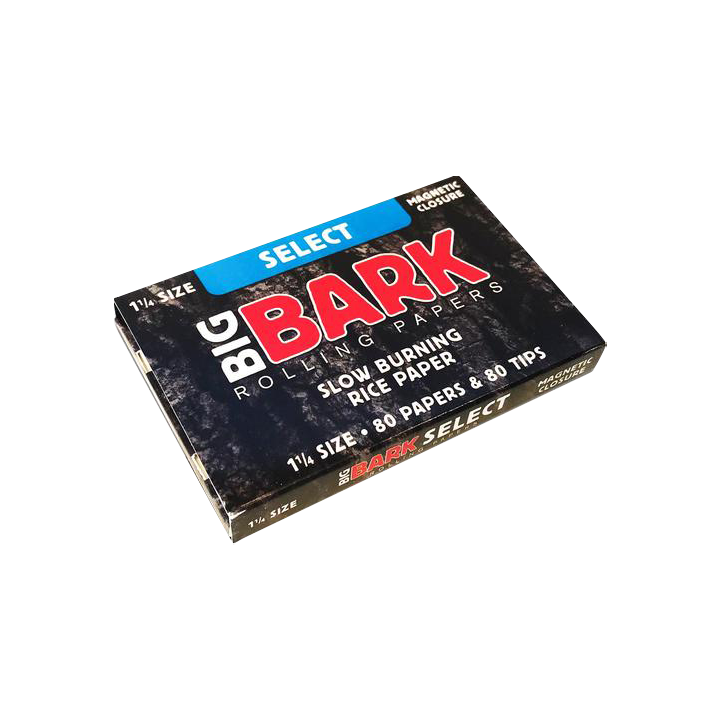 BIGBARK 1 1/4 Select Rolling Papers - Choose 1, 5, or 20 Pack!
