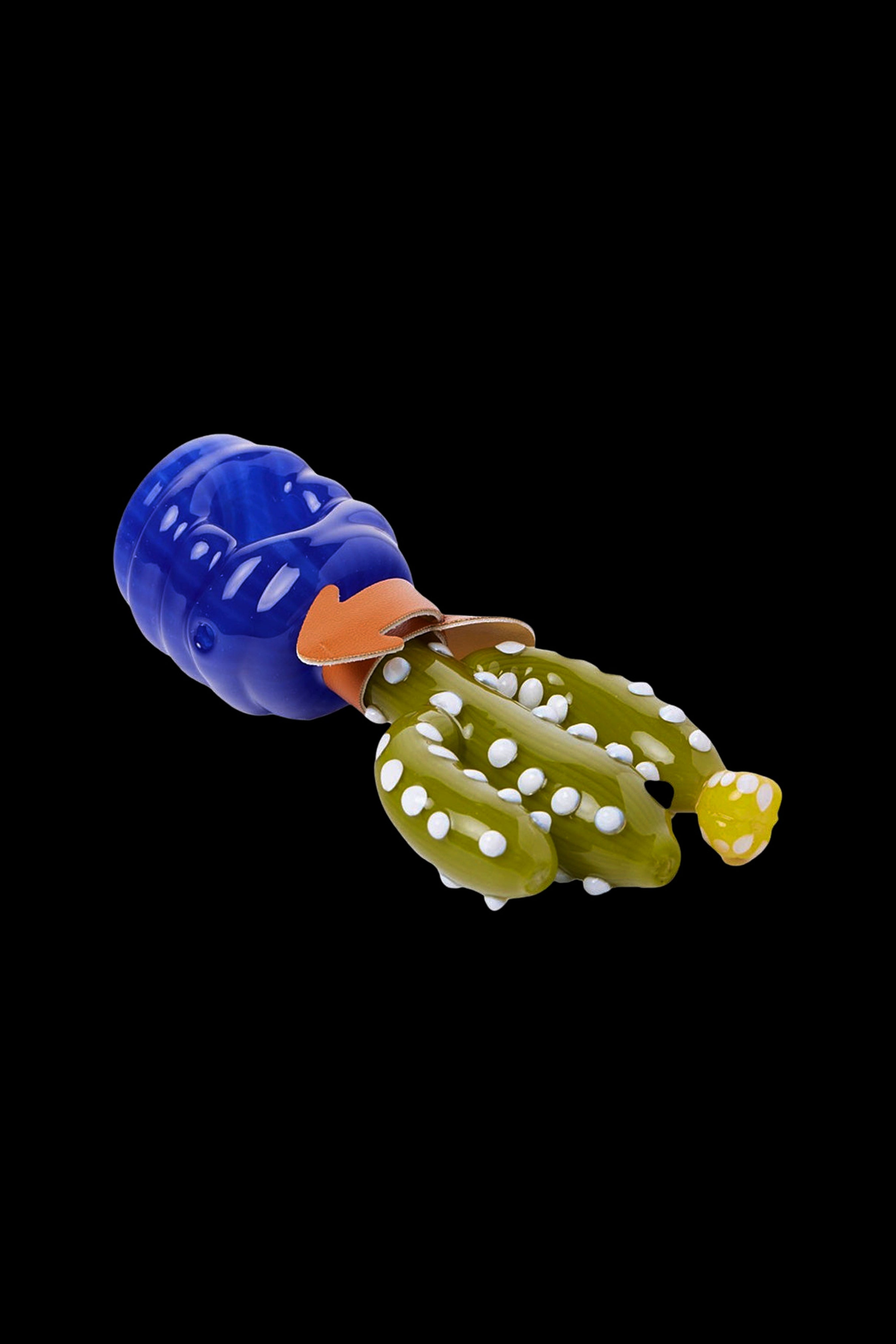 Cheech Glass Cactus Hand Pipe - A Must - Have Smoking Companion