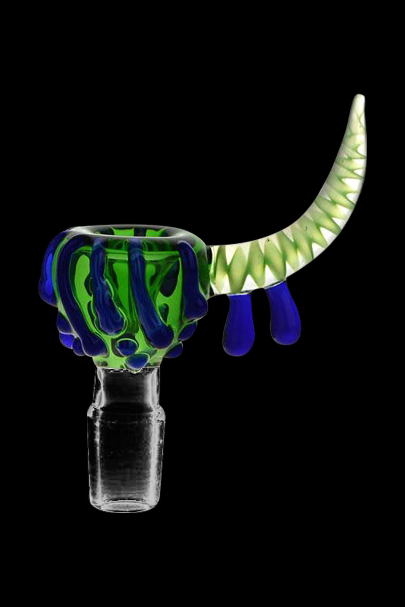 Stunning Dripping Glass Herb Slide