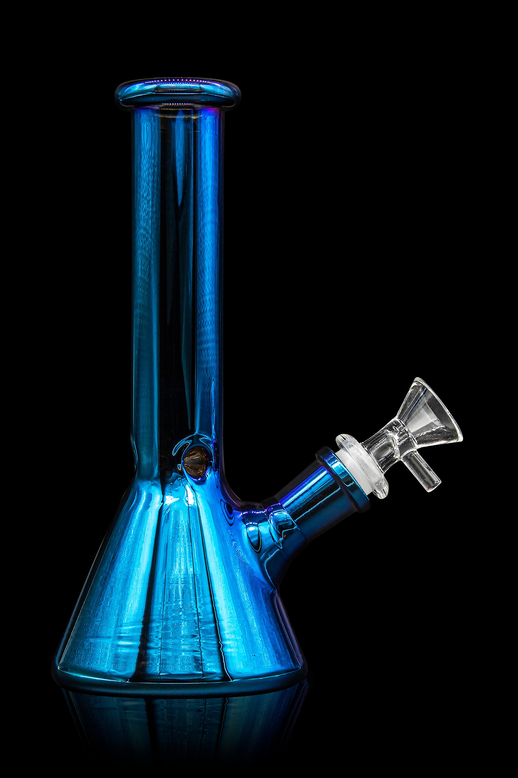 Enchanting Iridescent Color - Shifting Beaker Bong