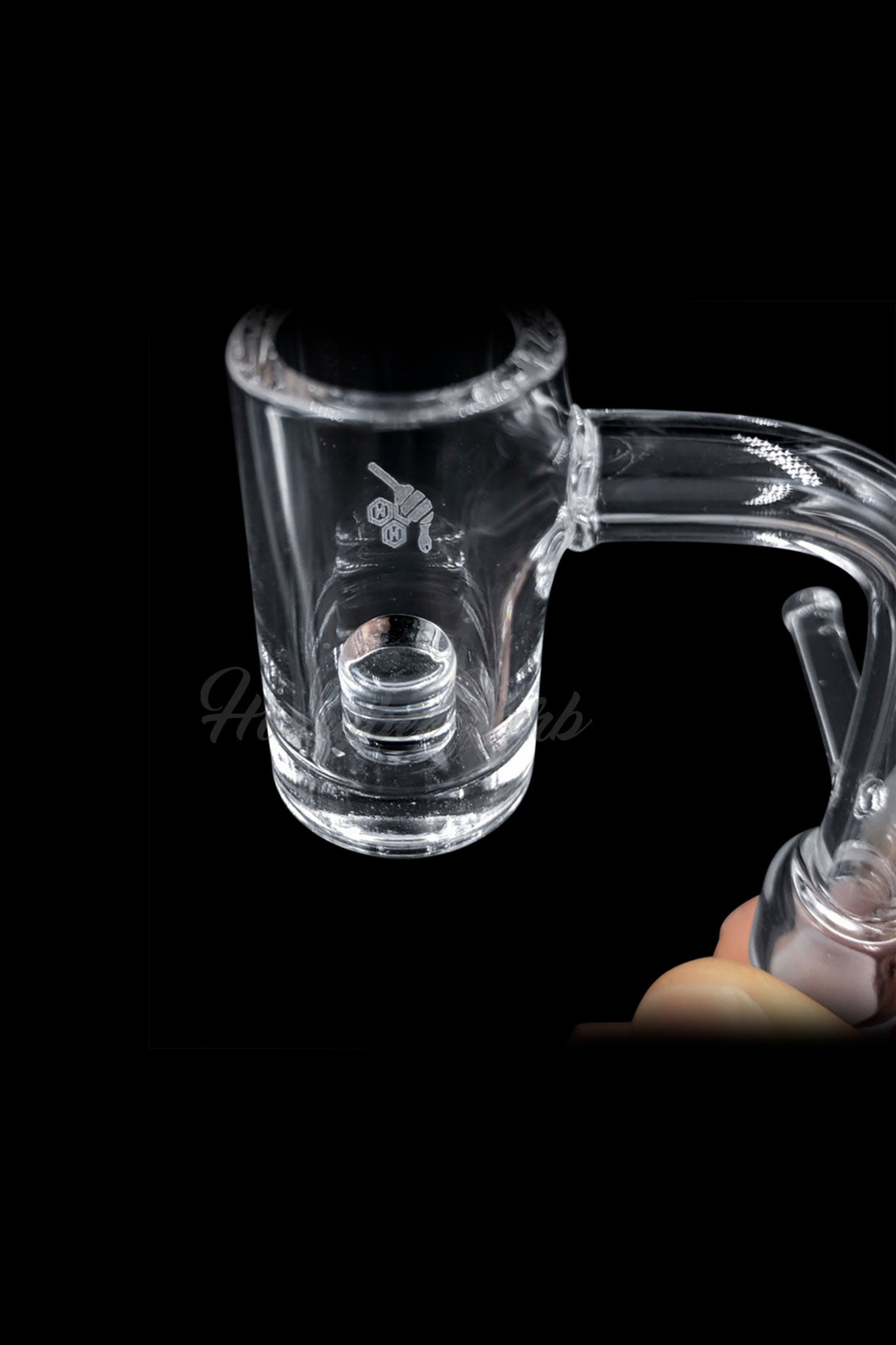 Honeybee Herb Enail Core Reactor Quartz Banger - The Revolutionary Yellow Line Dab Essential