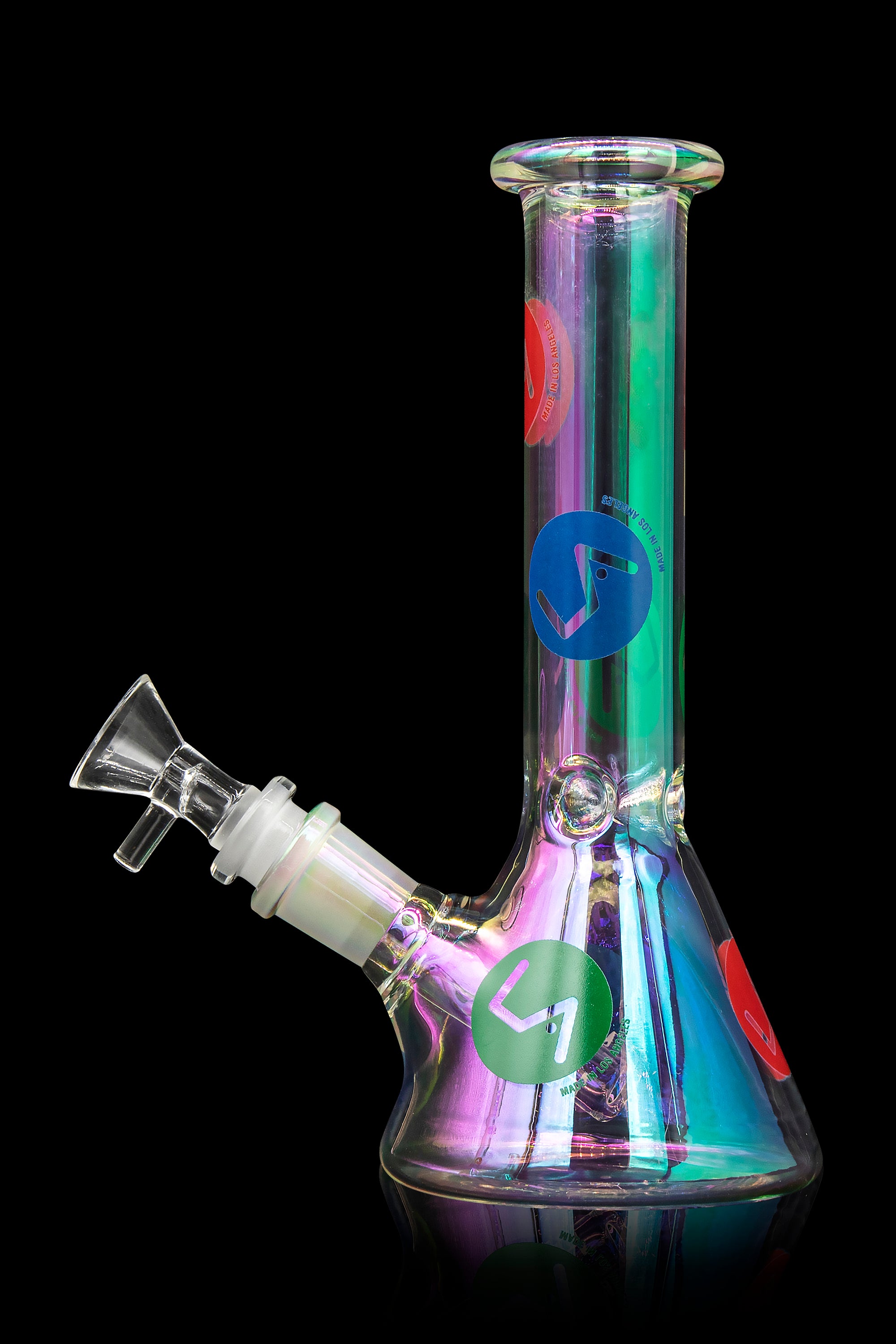 LA Pipes Limited Edition 8-Piece Iridescent Disco Beaker Set: A Groovy Retro Delight