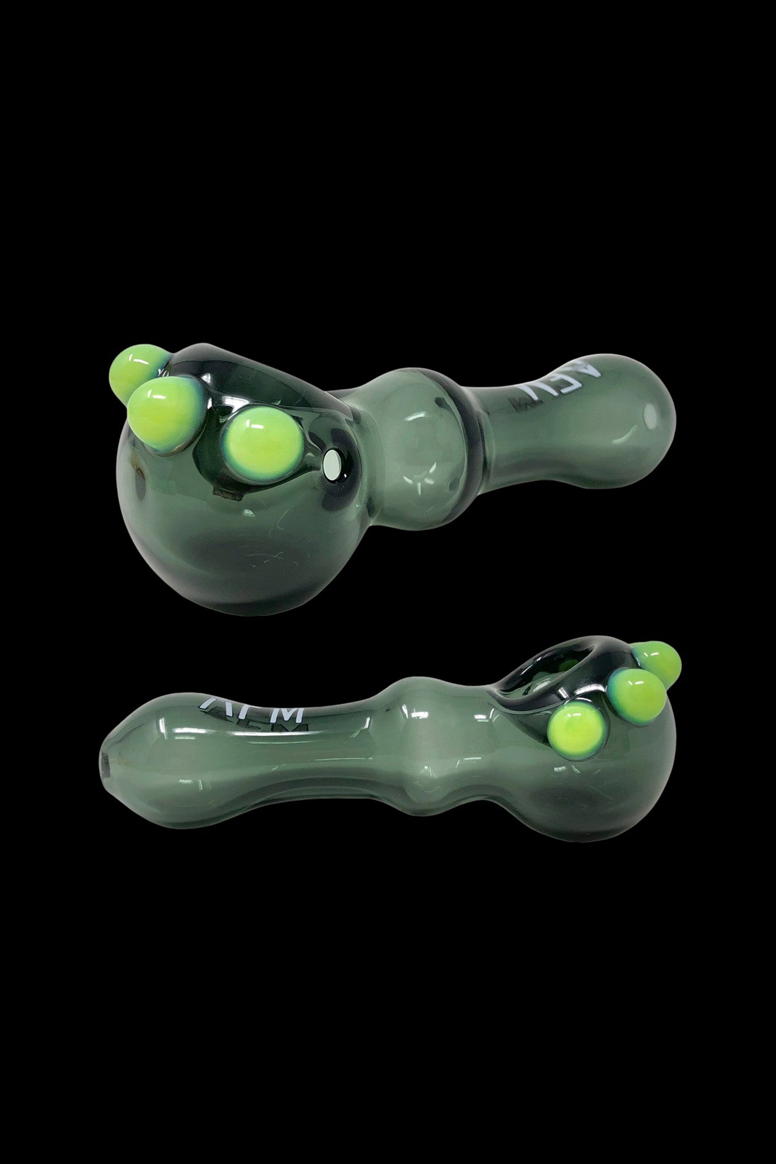AFM Stunning Spikey Color Glass Hand Pipe