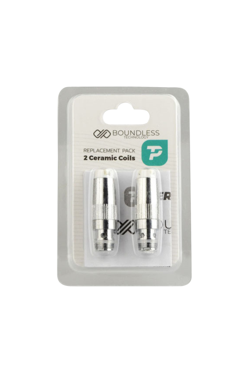 Boundless Terp Pen Dual Ceramic Coil Atomizer - 2 Pack: Unleash Your Vaping Bliss!