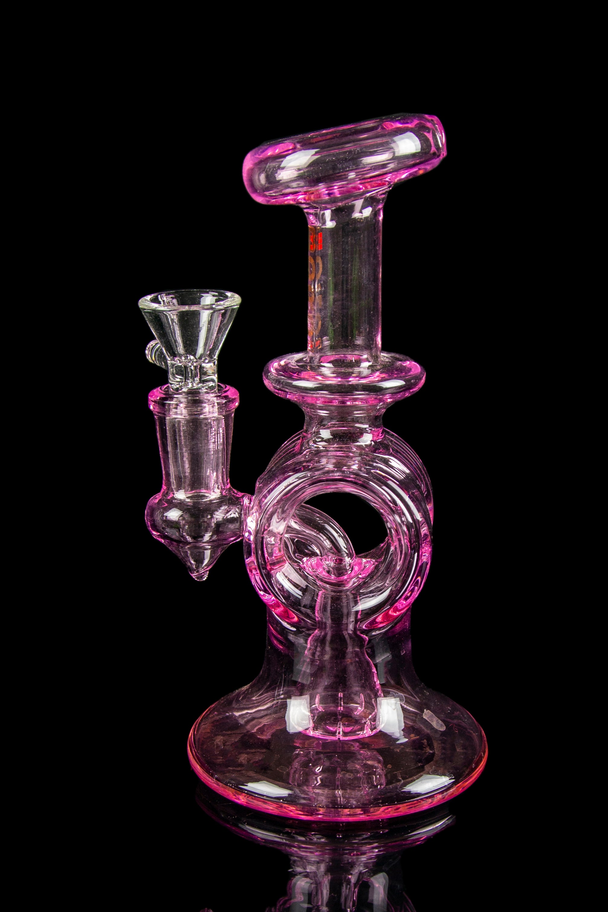 BoroTech Glass Sigrun Mini Barrel Rig - A Stunning Small Pipe