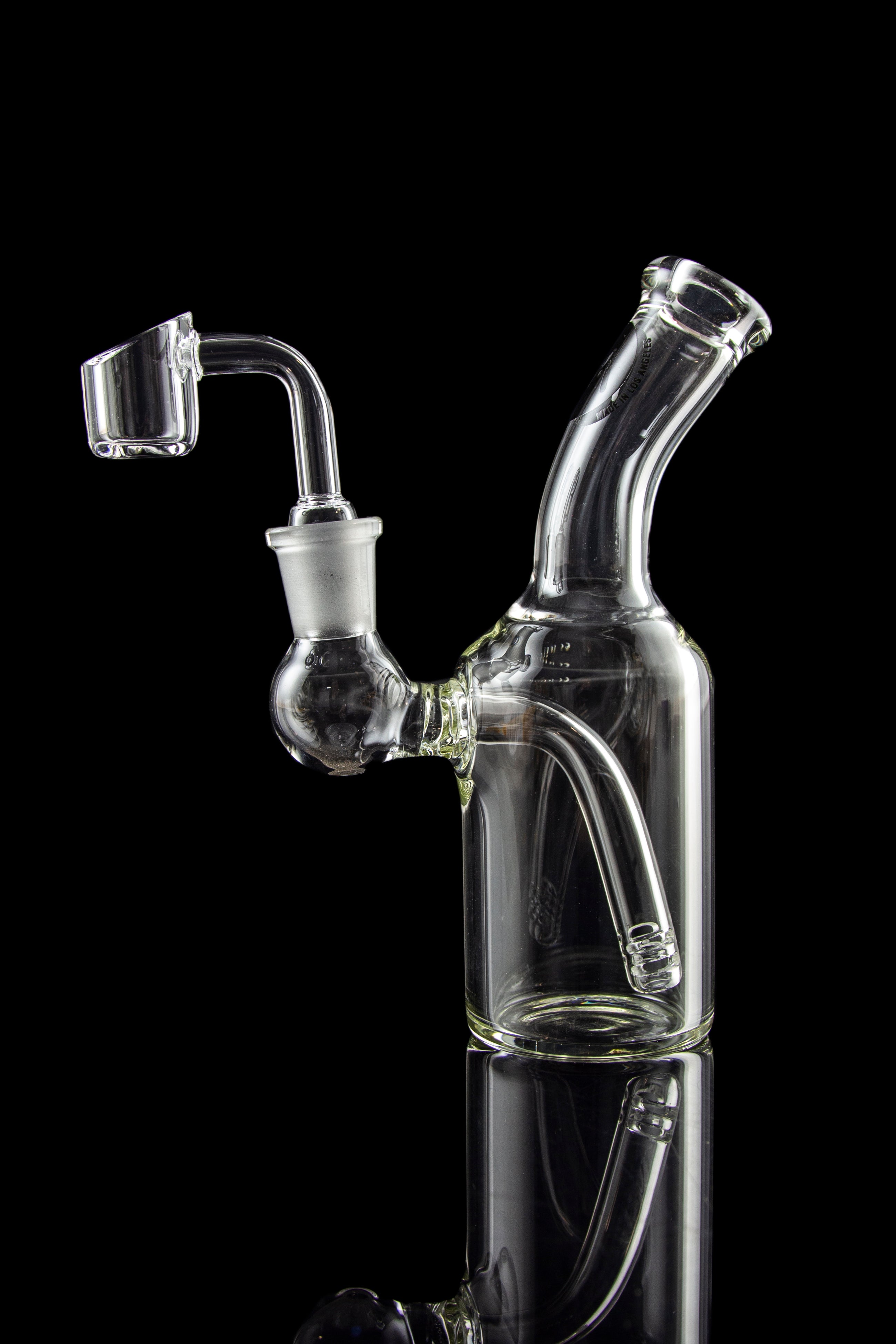 LA Pipes Mini Bent Neck Concentrate Rig: The Tiny Dab Masterpiece