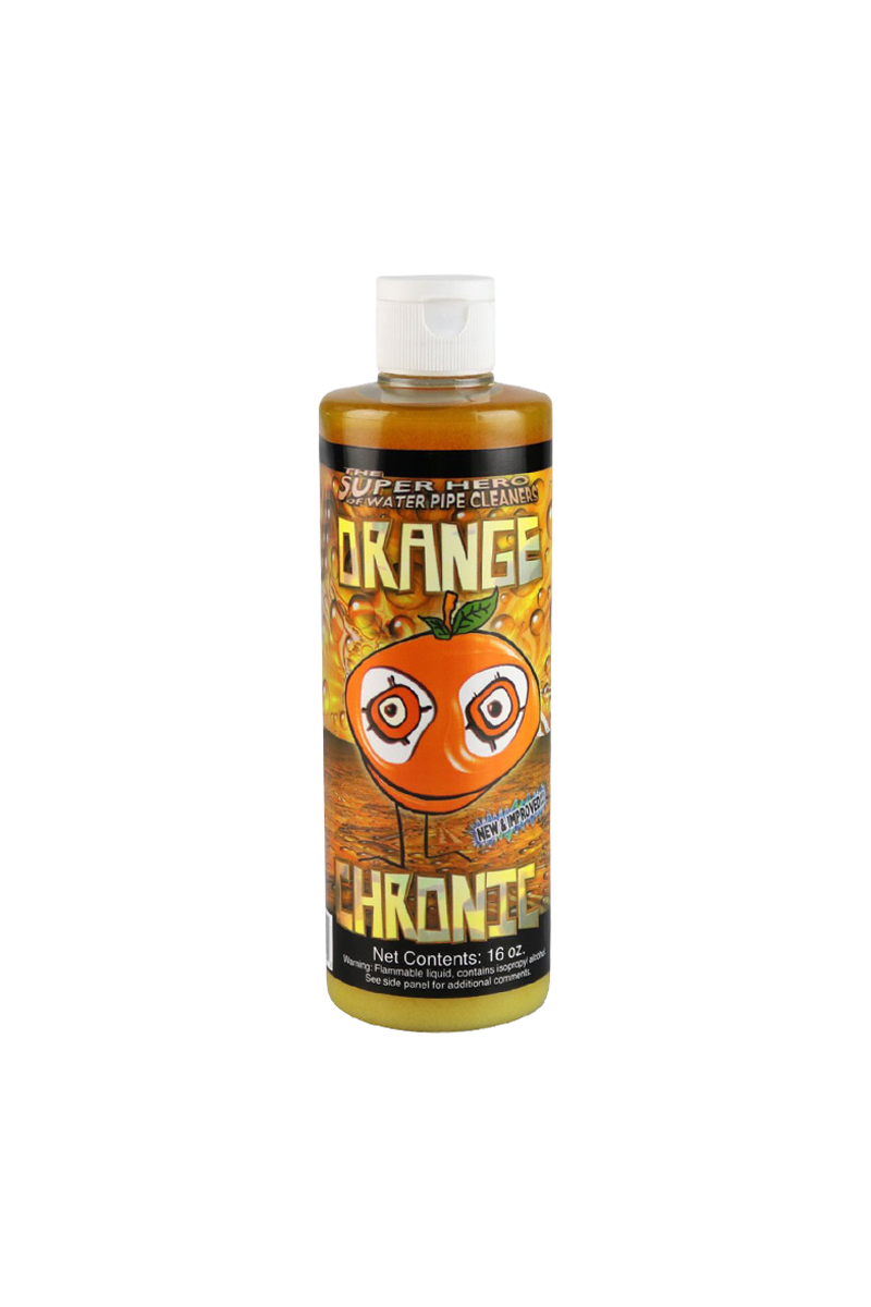 Orange Chronic 16oz Premium Cleaner for Smoking & Vaping Accessories