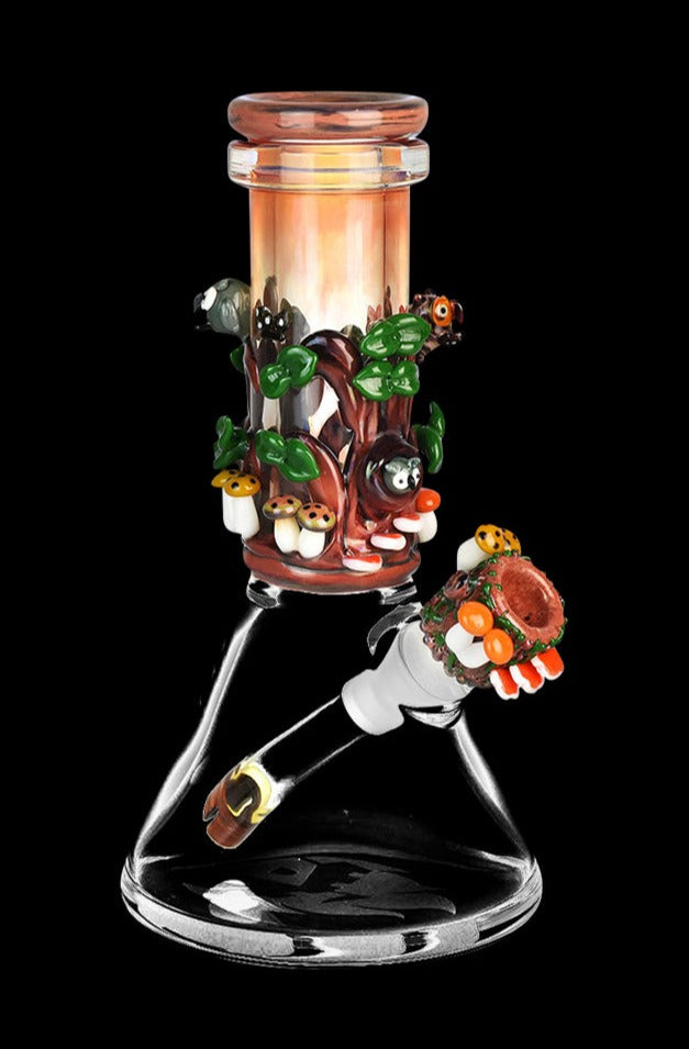 Empire Glassworks Redwood Revival Beaker Bong - A Stunning Masterpiece
