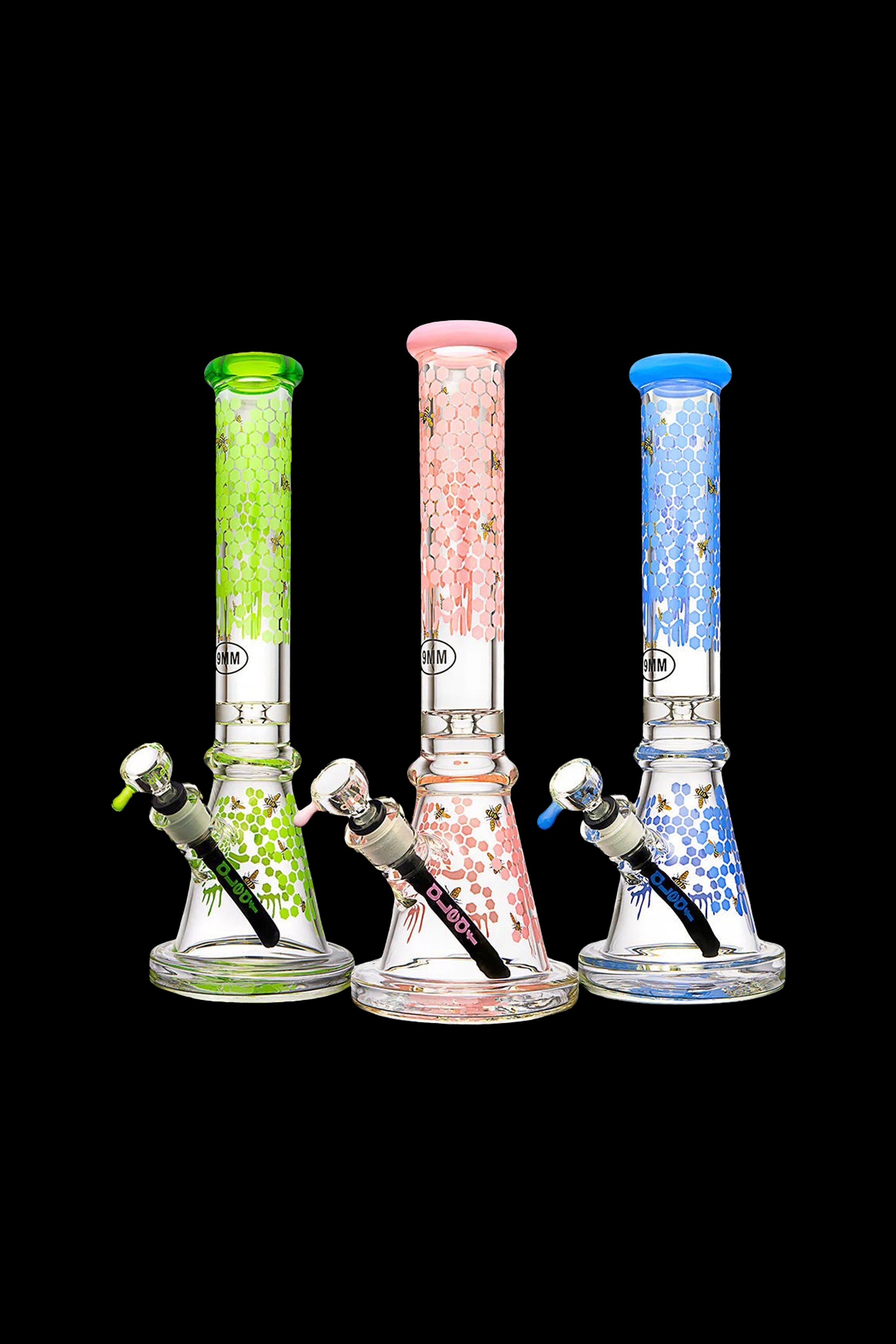 aLeaf Honeycomb Magic Beaker Water Pipe - An Unforgettable Smoking Experience!