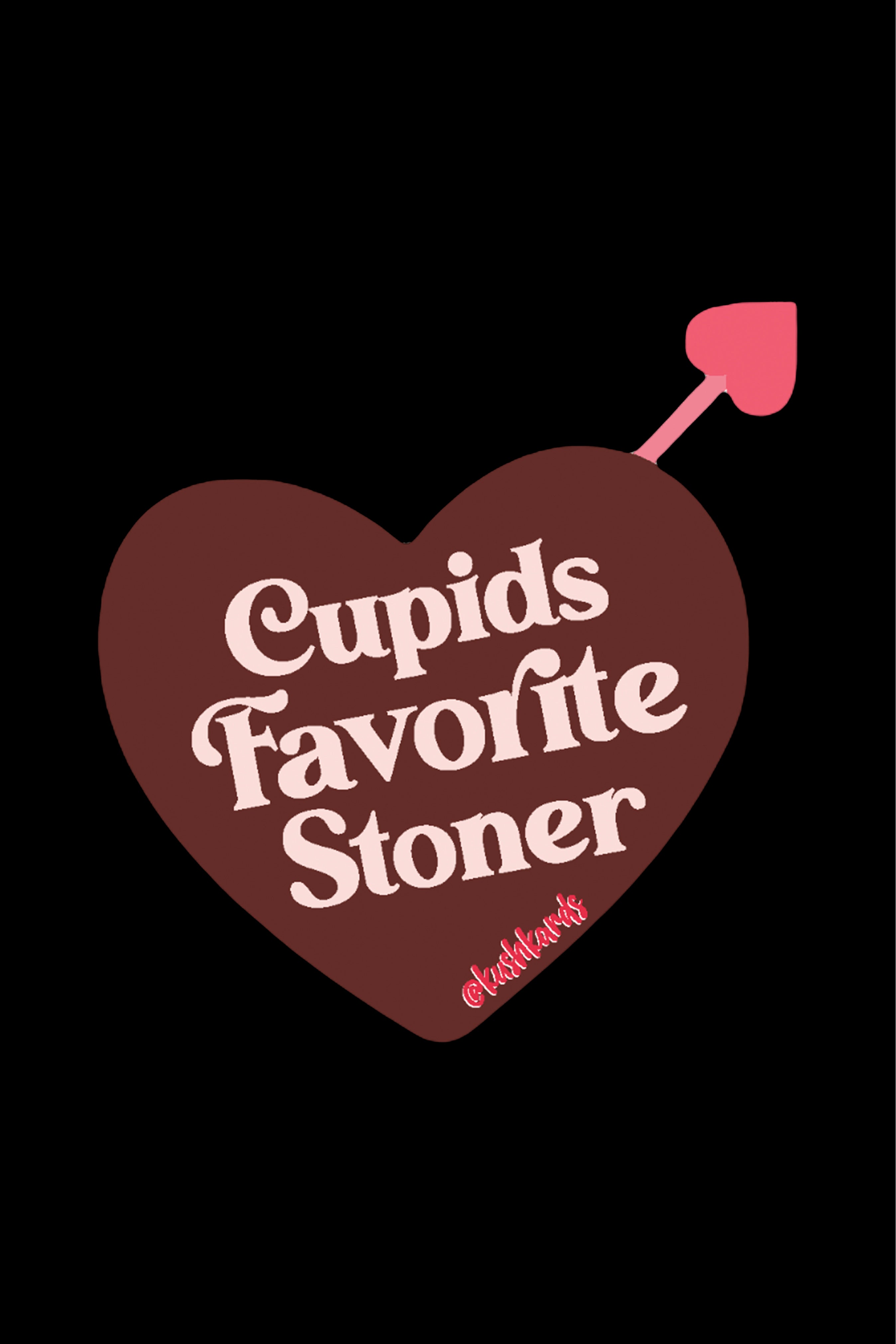 KushKards Naughty Stoner Vinyl Stickers - Perfect 420 Gifts!
