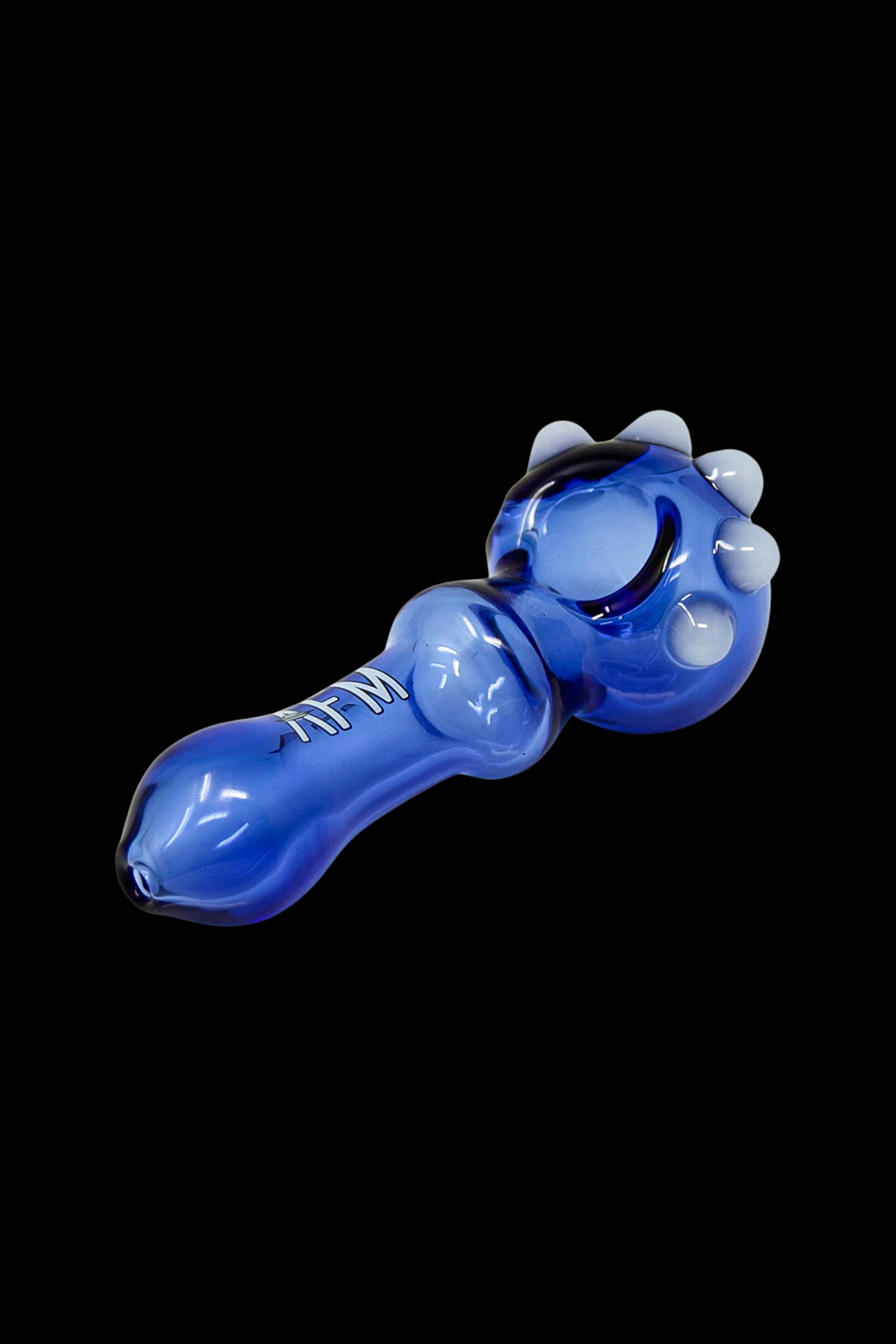 AFM Stunning Spikey Color Glass Hand Pipe