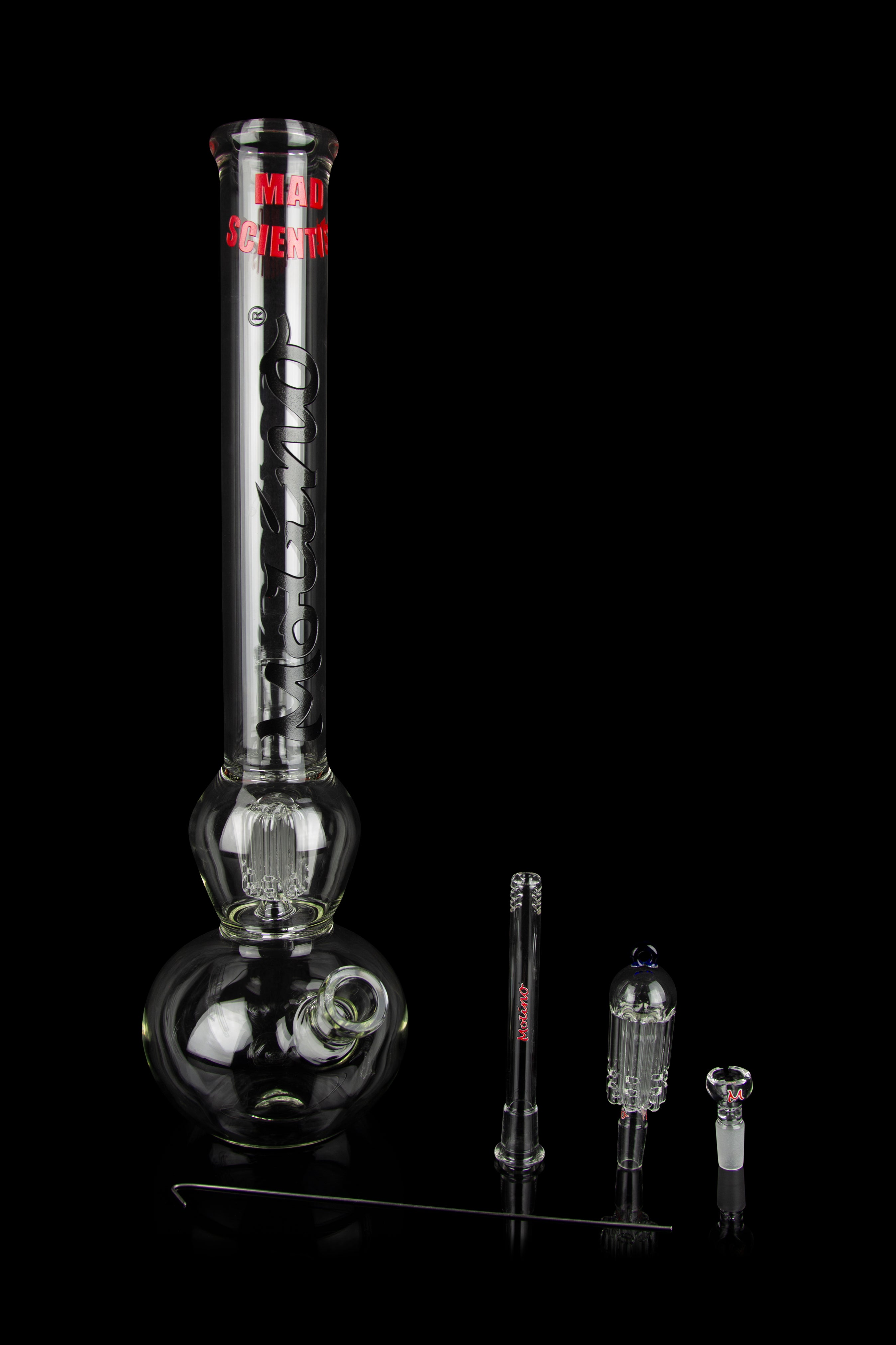 Molino Glass Mad Scientist Bong V3 - The Ultimate Smoking Companion