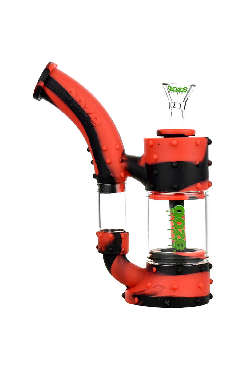 Ooze Stack Premium Silicone Water Pipe - Versatile Smoking Essential