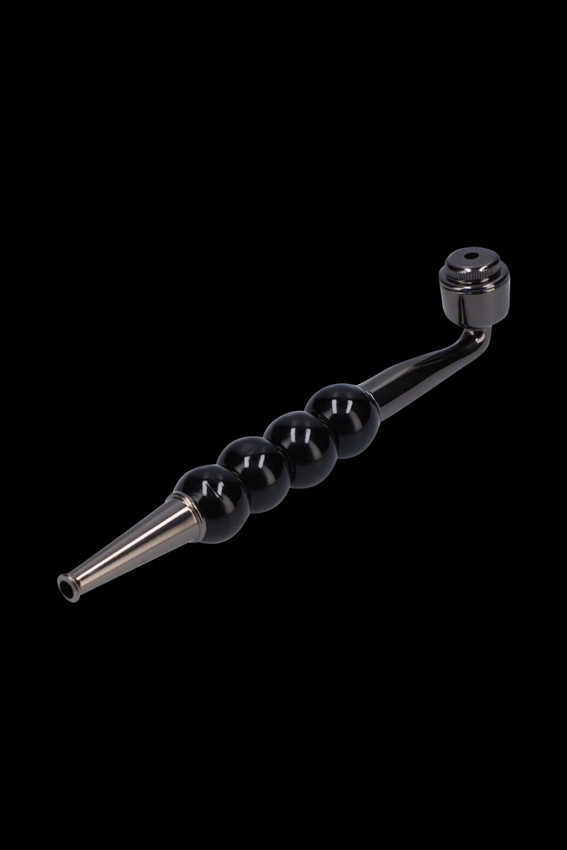 Stylish Curvy Mid-Section Metal Hand Pipe
