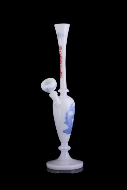 Exquisite Han Dynasty China Glass Vase Water Pipe