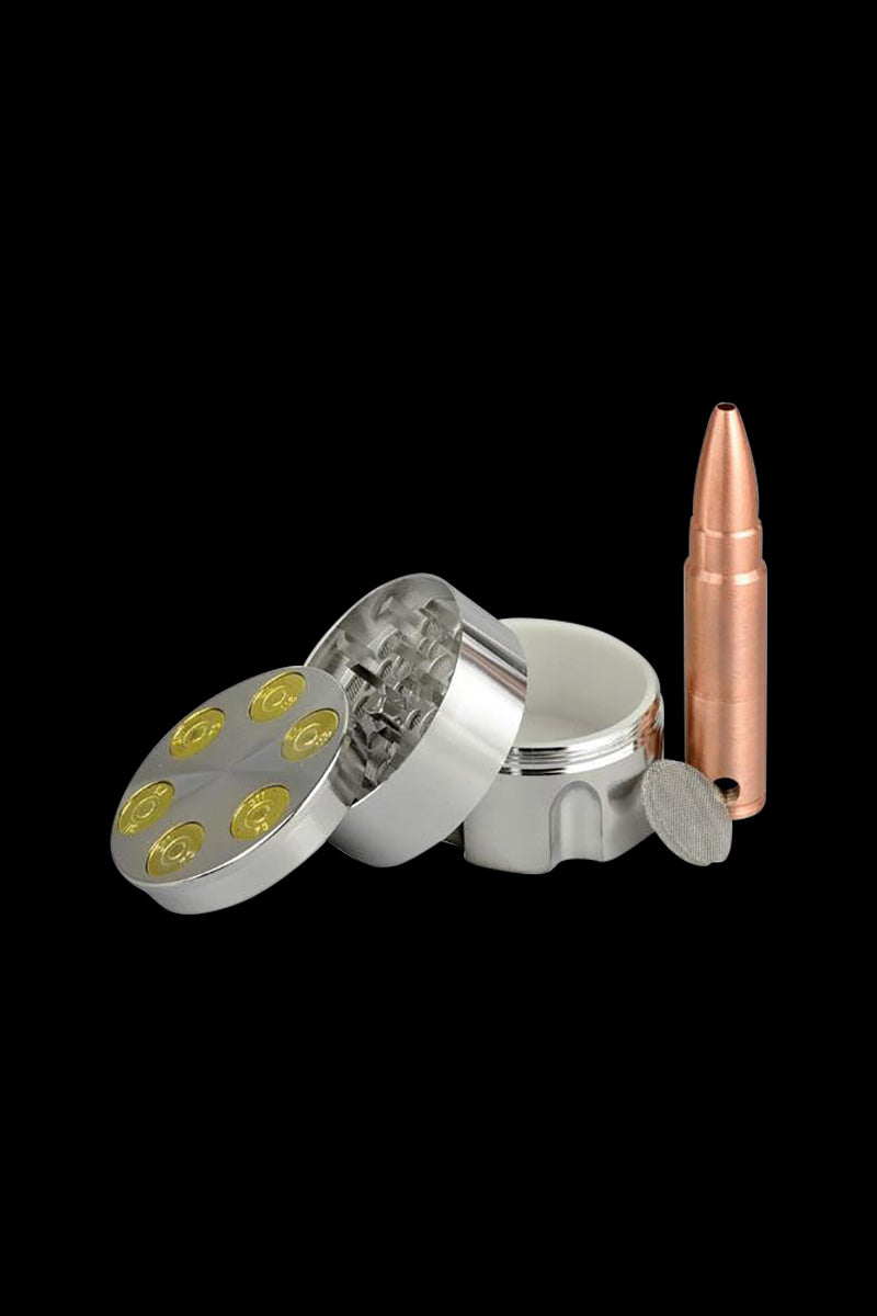 Ultimate Metal Bullet Grinder & Pipe Set for Outdoor Enthusiasts