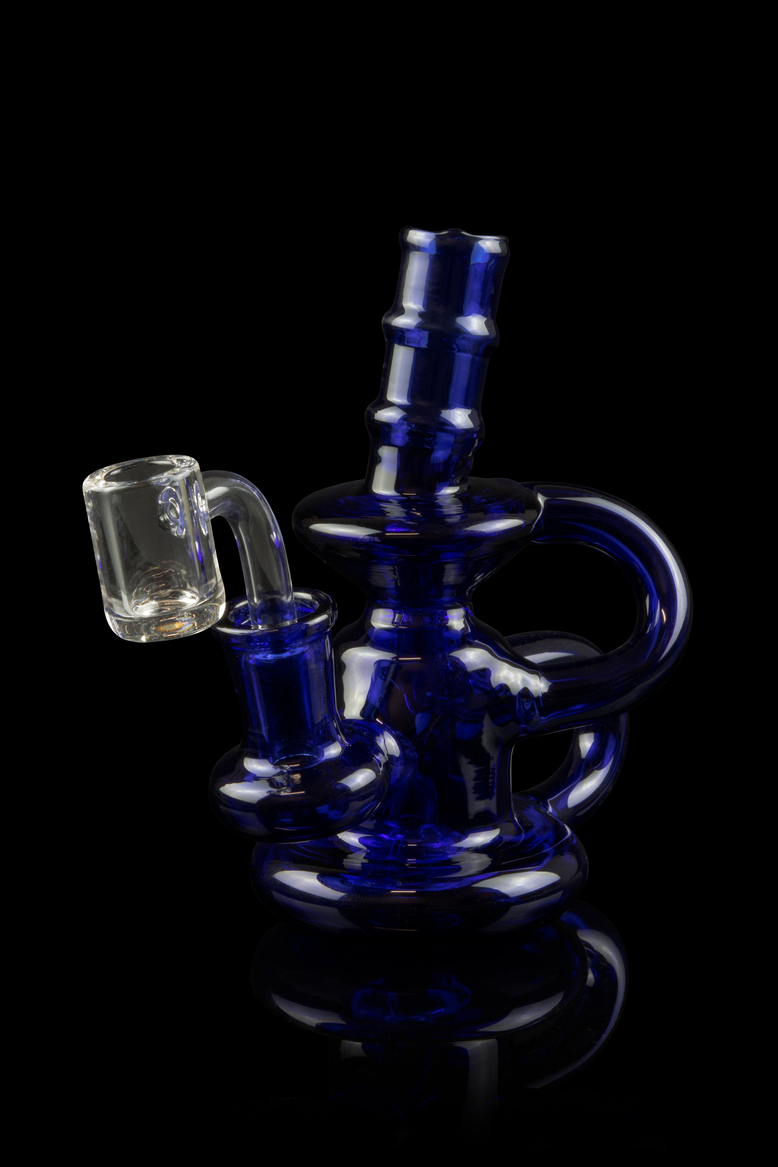 Compact Mini Travel Recycler Dab Rig - Your Adventure Companion