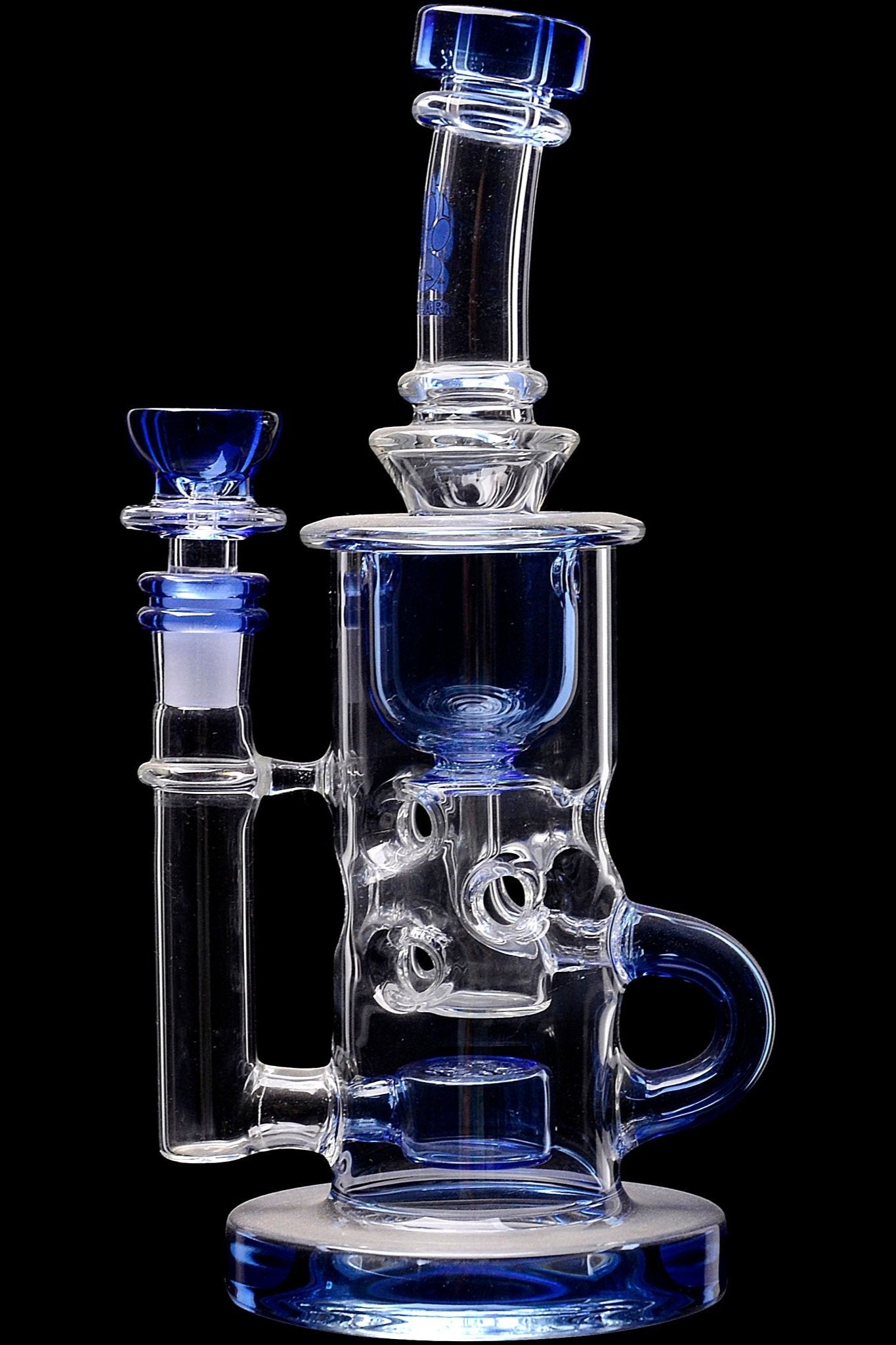 Calibear Cascade Flower of Life Klein Recycler Dab Rig - A Premium Smoking Experience
