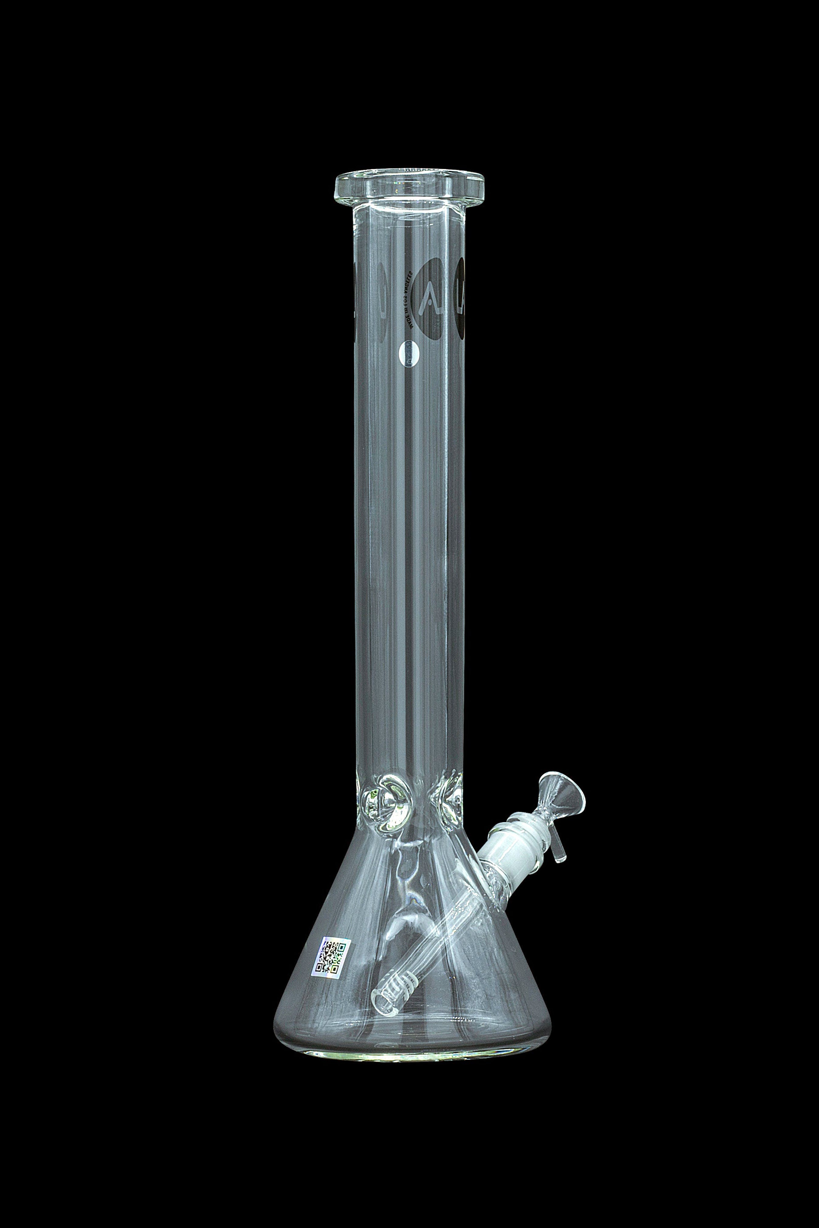 LA Pipes 'Squared Up' Heavy-Duty 9mm Thick Beaker Bong - Ultimate Smoking Companion