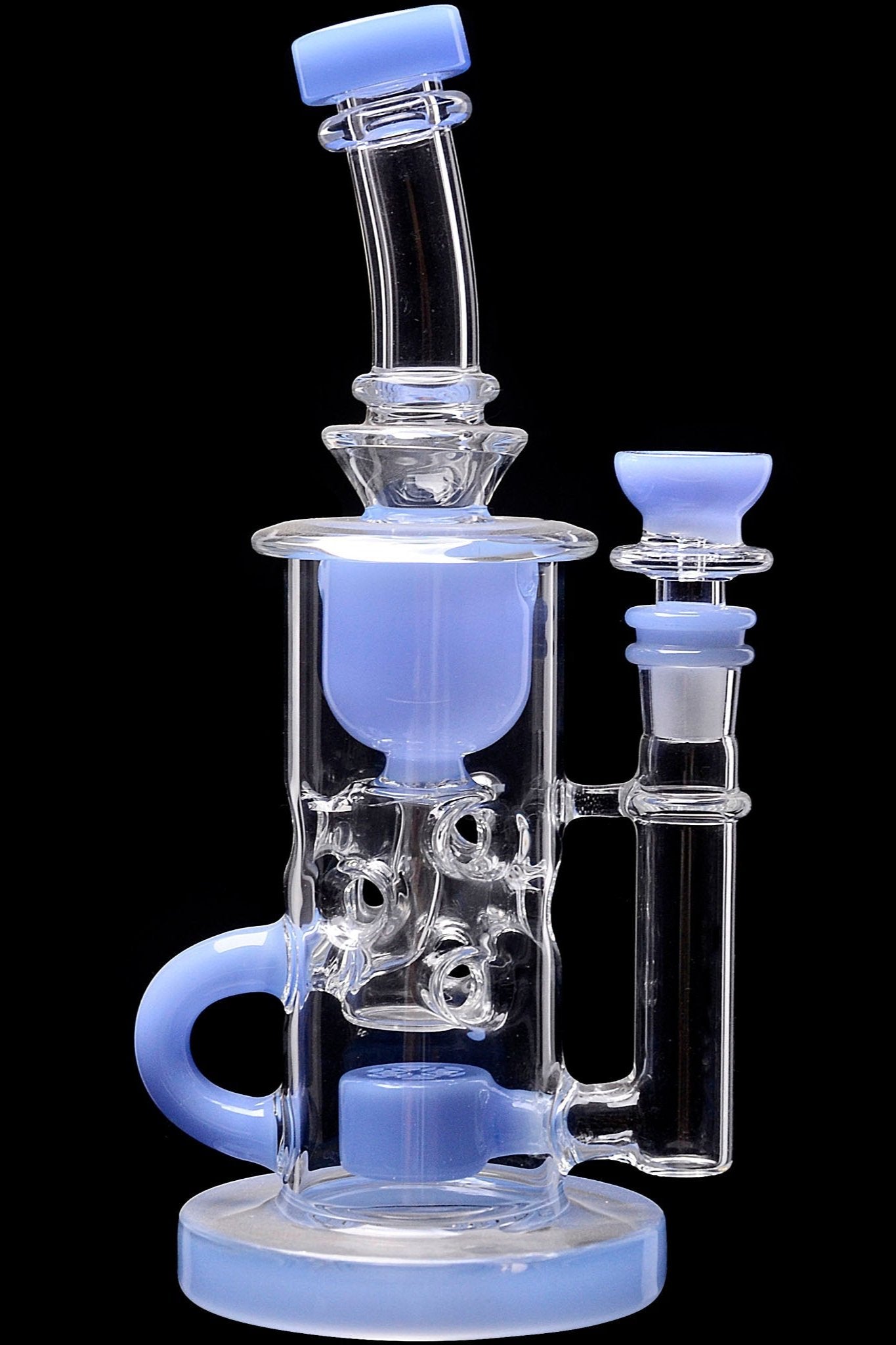 Calibear Cascade Flower of Life Klein Recycler Dab Rig - A Premium Smoking Experience