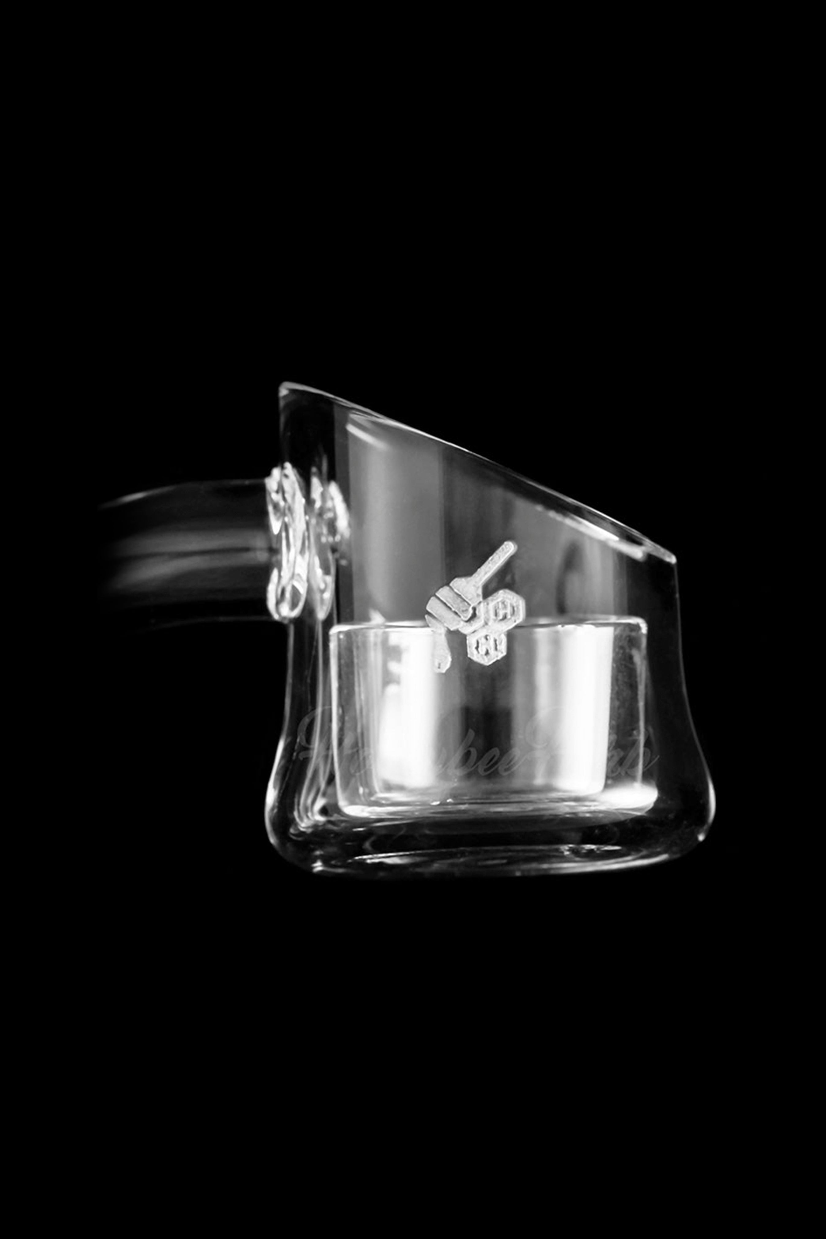 Honeybee Herb's Insanely Awesome Yellow Line Honey Cup Quartz Banger