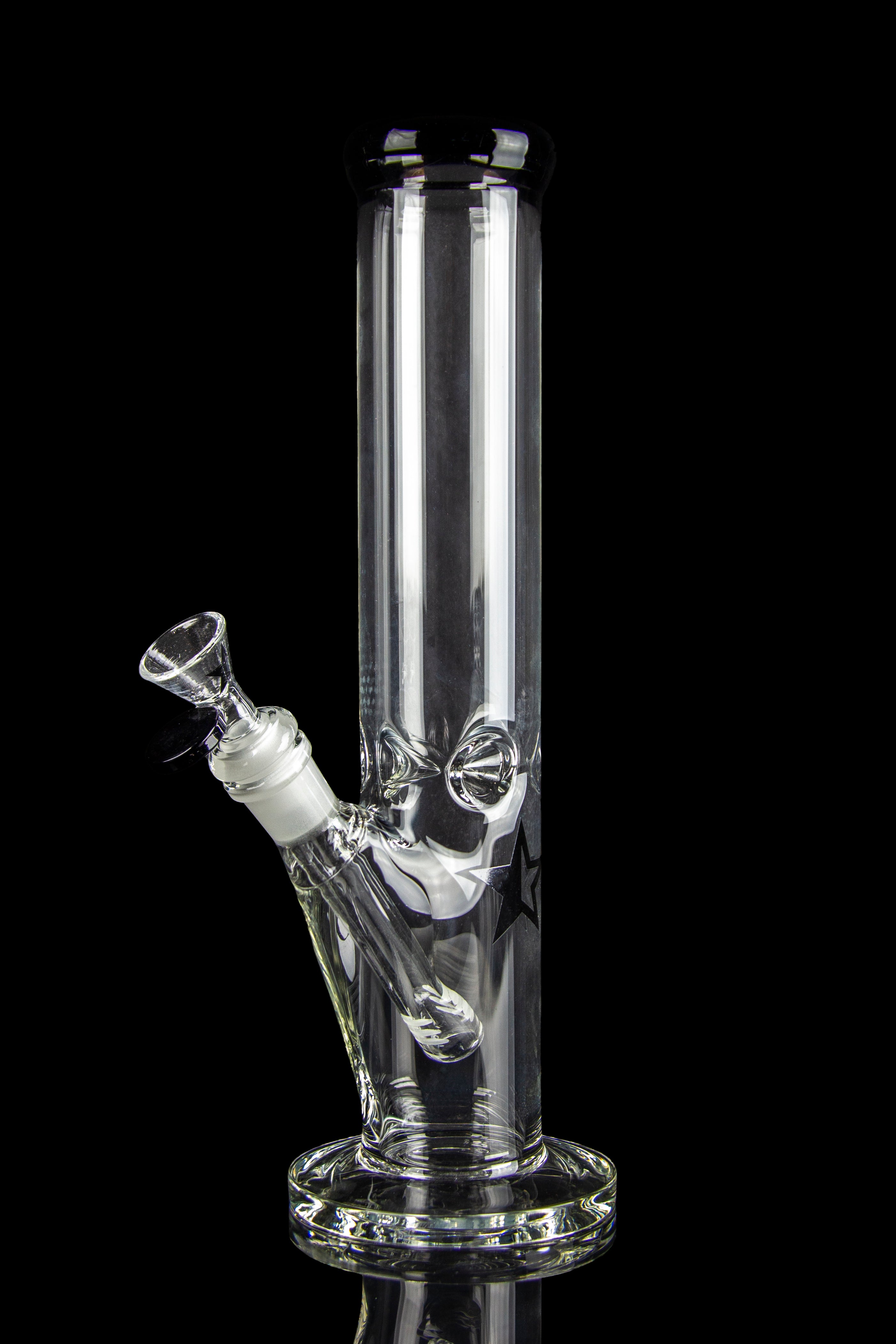 Famous X Premium Straight Tube Ice Bong