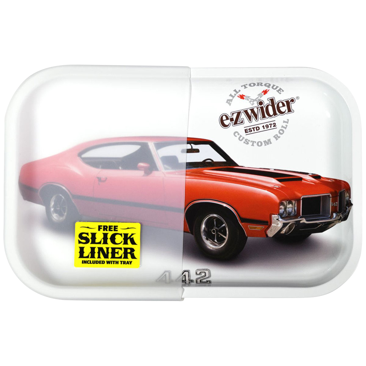 E-Z Wider Dual-Purpose Rolling Tray with Slick Silicone Liner
