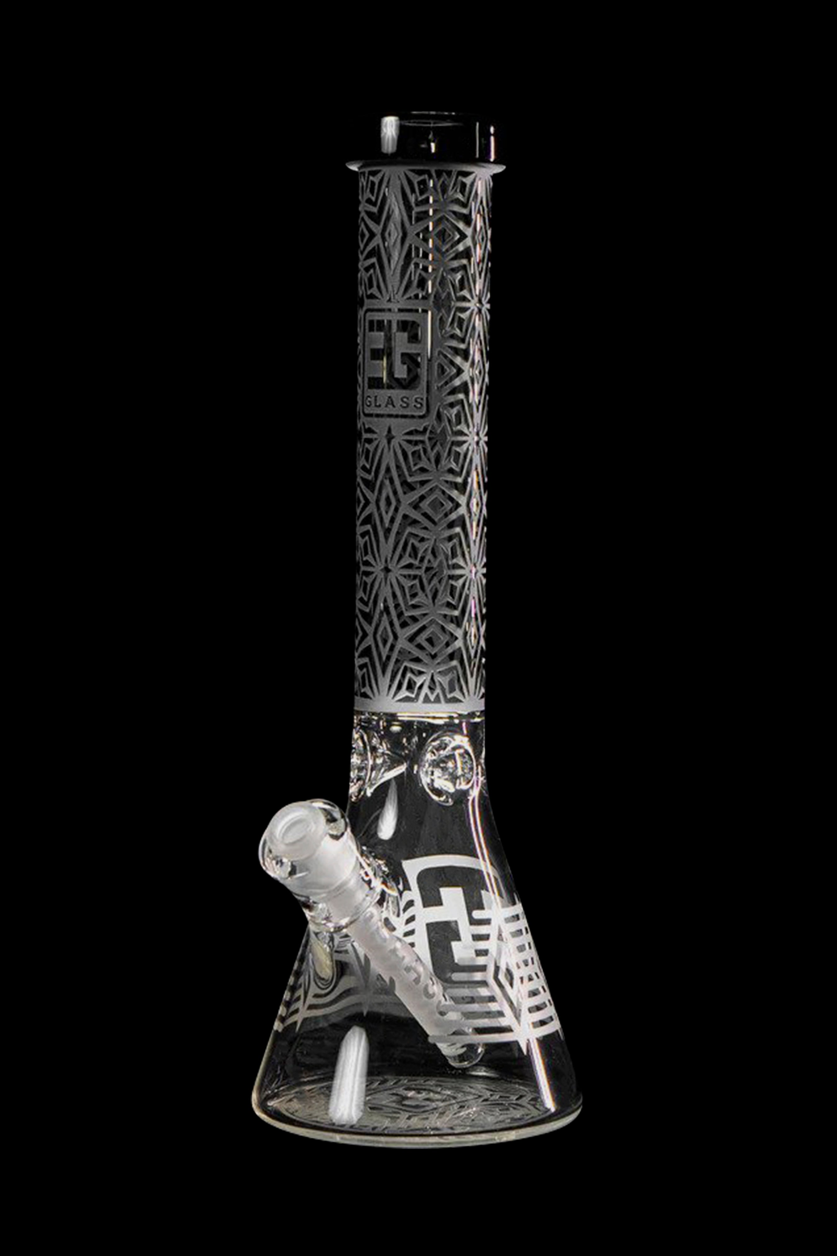 EG Glass Diamond Water Pipe - A Stunning Smoking Companion