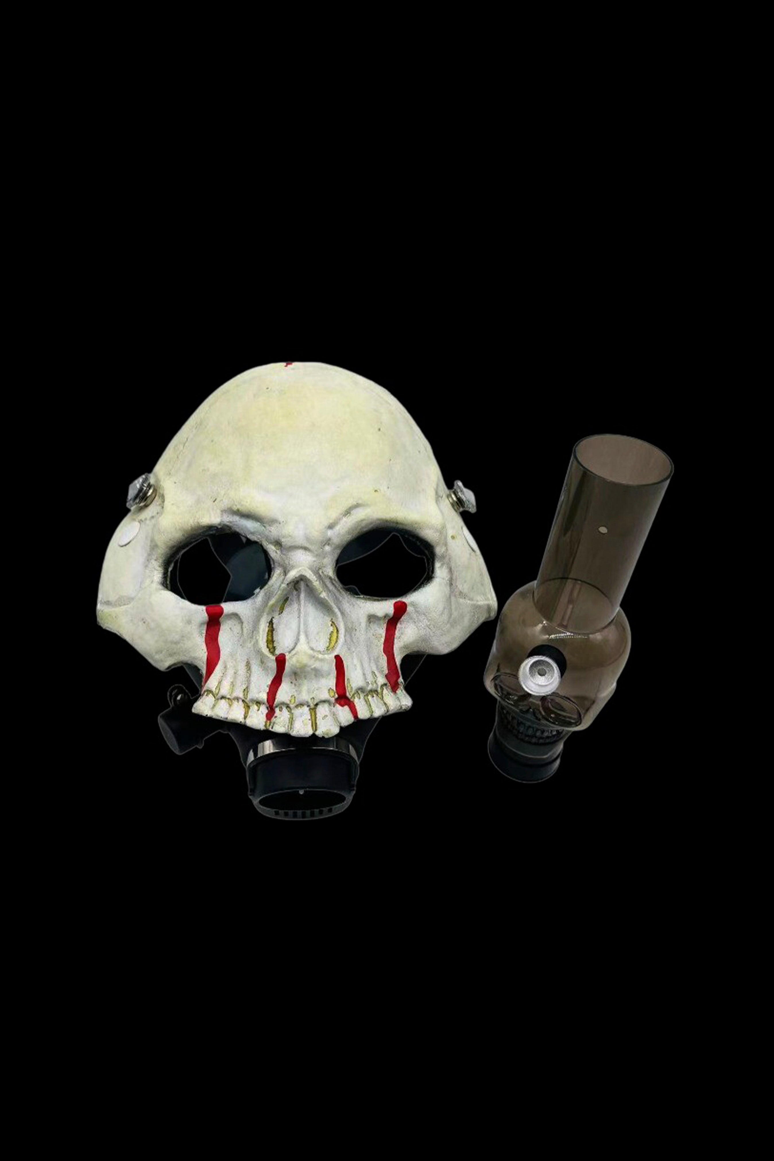Cloud 8 Spooky Halloween Gas Mask Bong