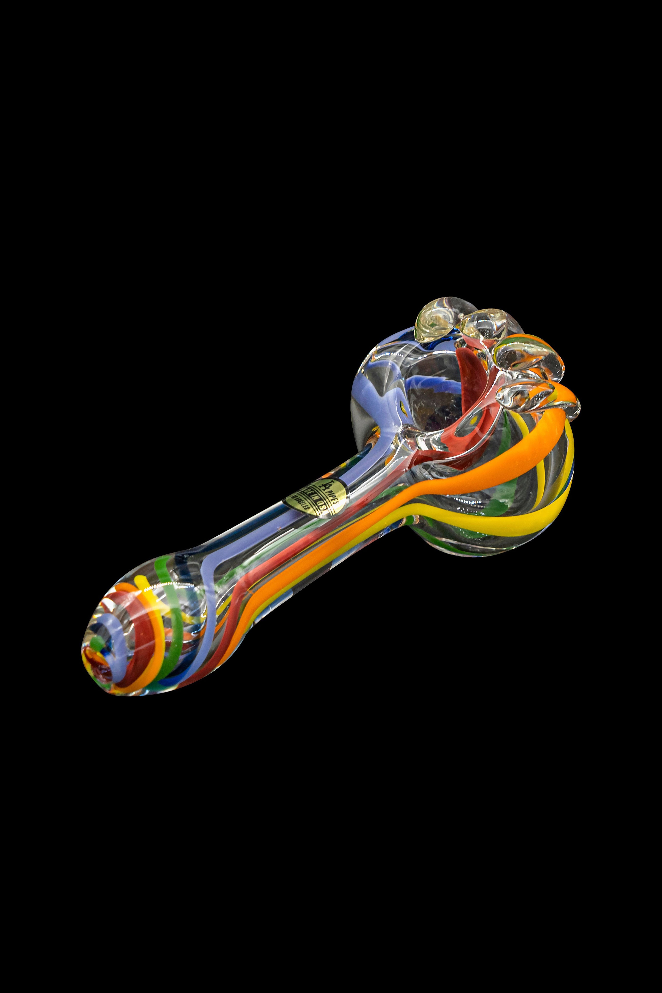 LA Pipes Stunning Rainbow Spoon Pipe