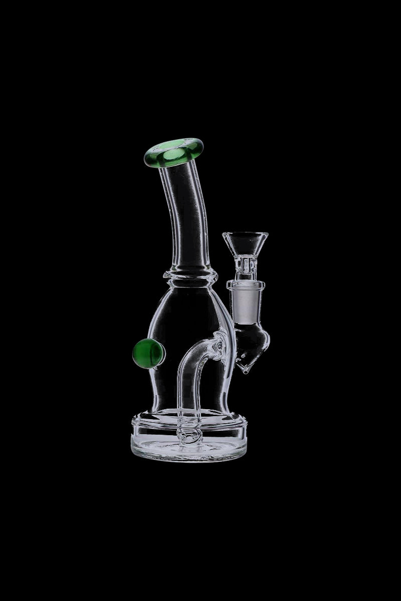 5.5-Inch Glass Bubbler with Fixed Diffuser - A Mini Marvel!