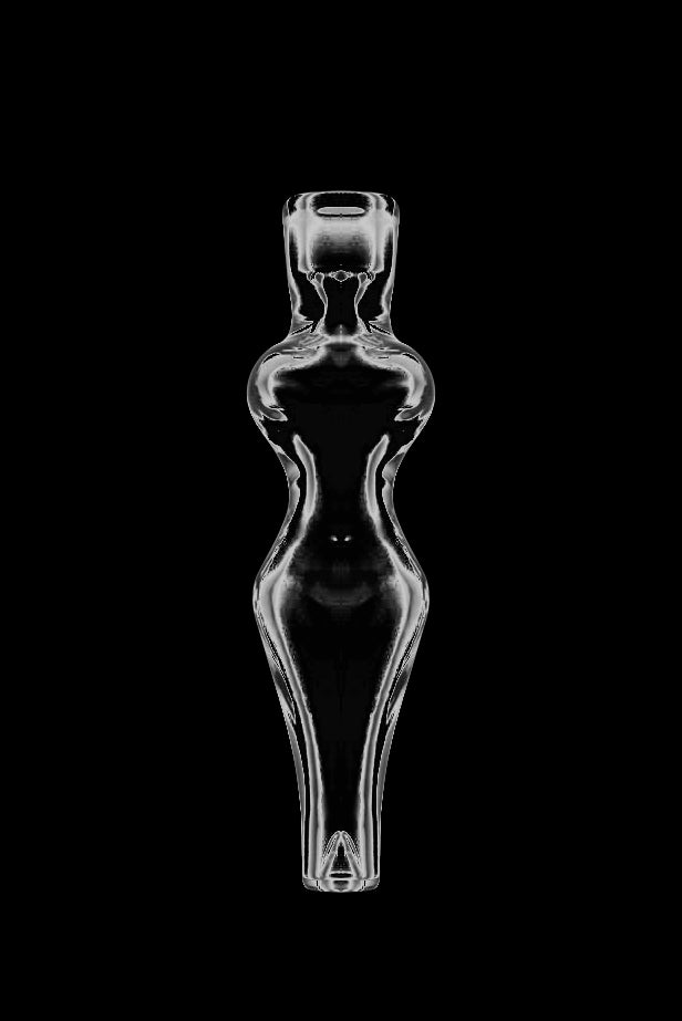 Exquisite Hourglass Nude Woman Shaped Glass Taster