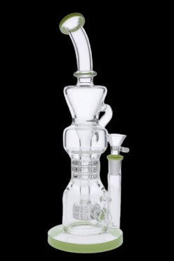 Stunning Beaker Water Pipe with Bowl and Quartz Banger - Get Yours Now!