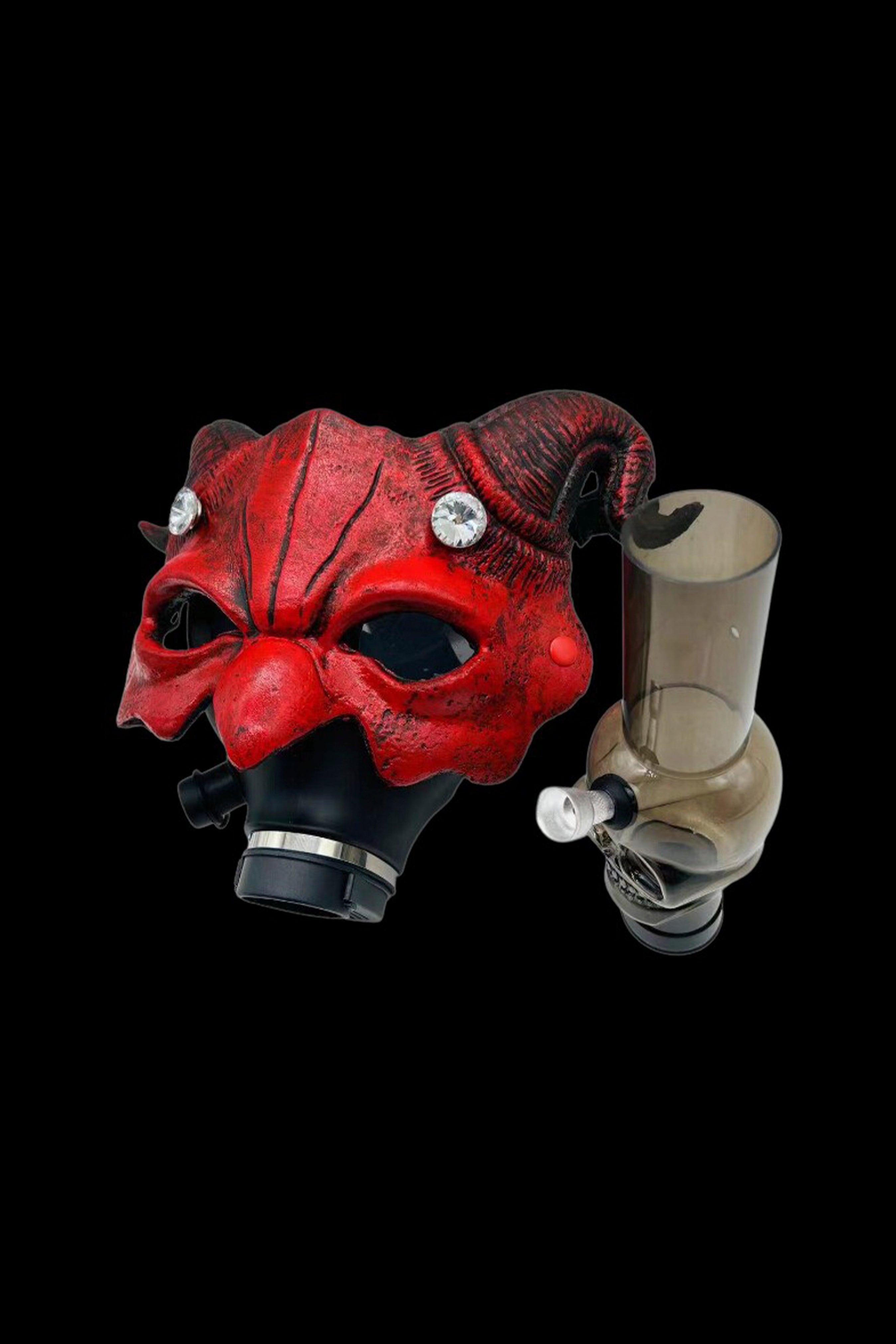 Cloud 8 Spooky Halloween Gas Mask Bong