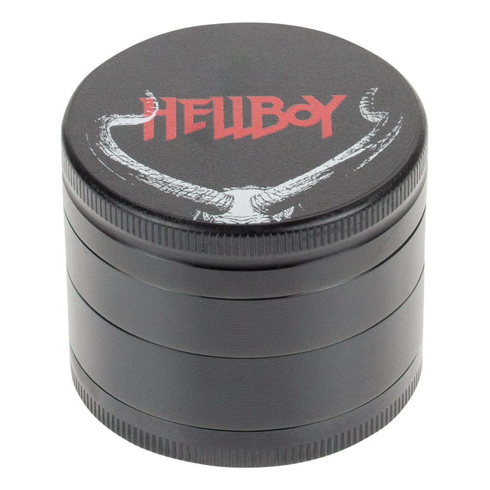 Hellboy Demon Head 4 - part Magnetic Aluminum Herb Grinder